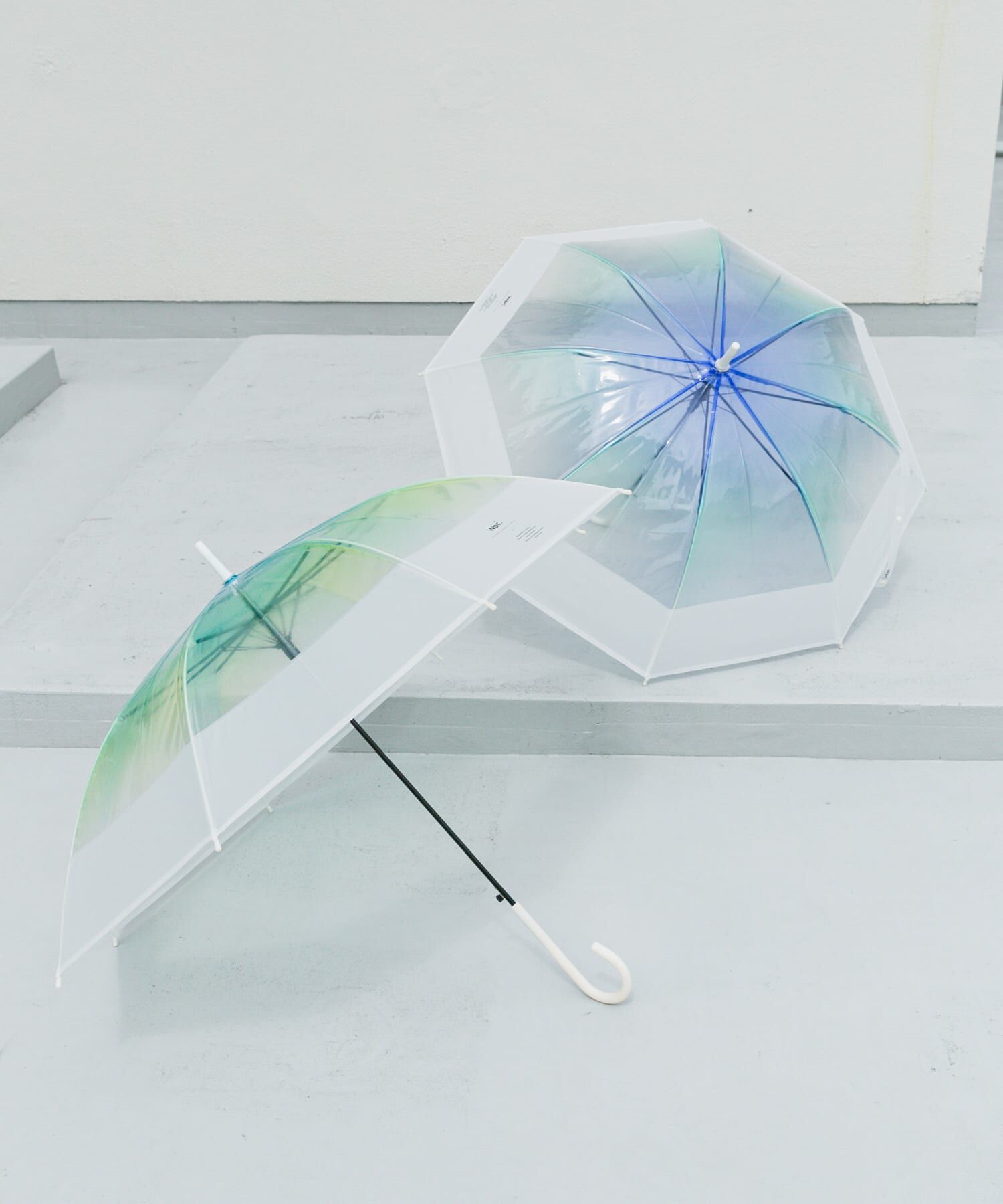 SMELLY「Wpc.　切り継ぎグラデーションアンブレラ」|傘|