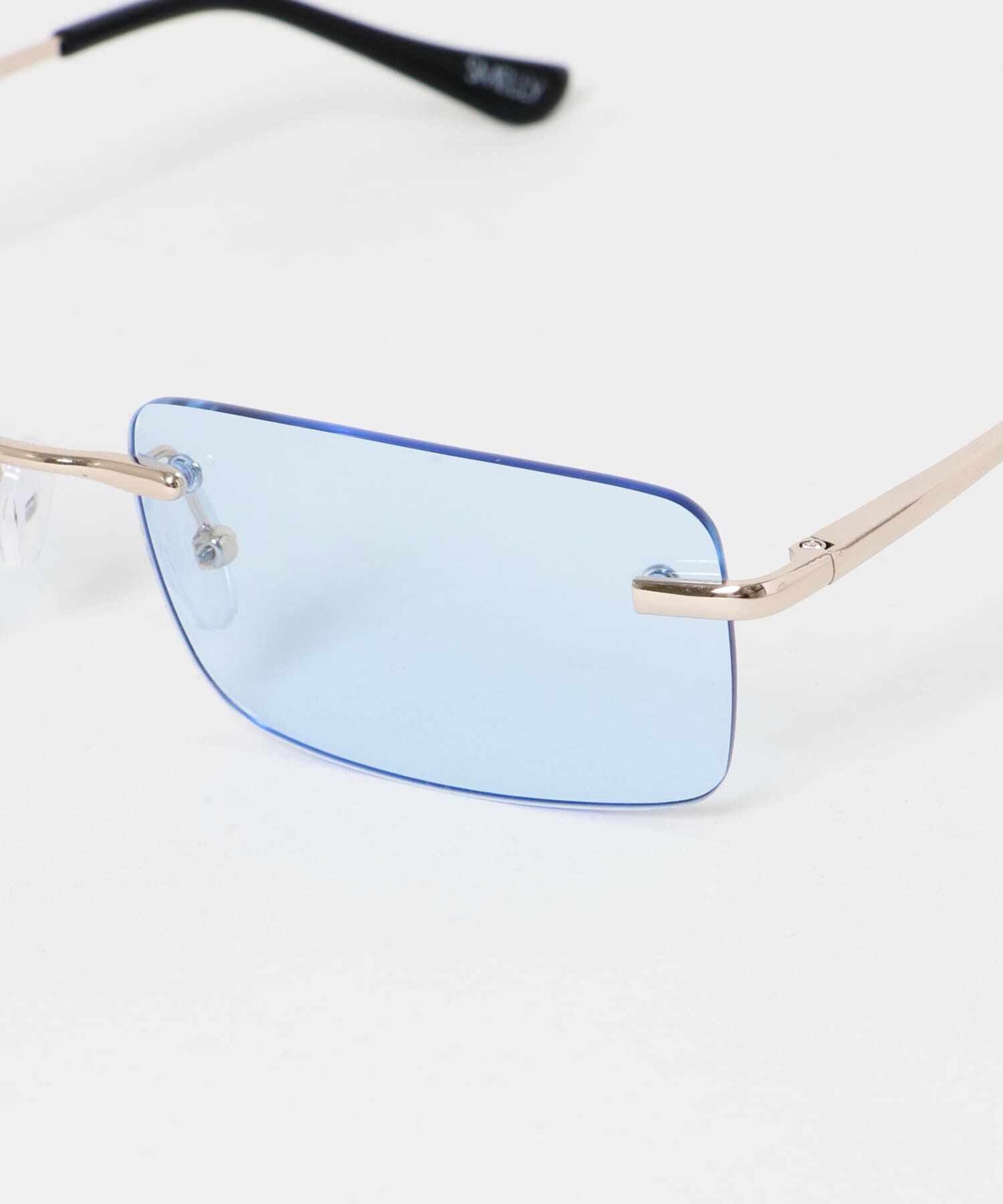 SMELLY「リムレスカラーサングラス」|メガネ|