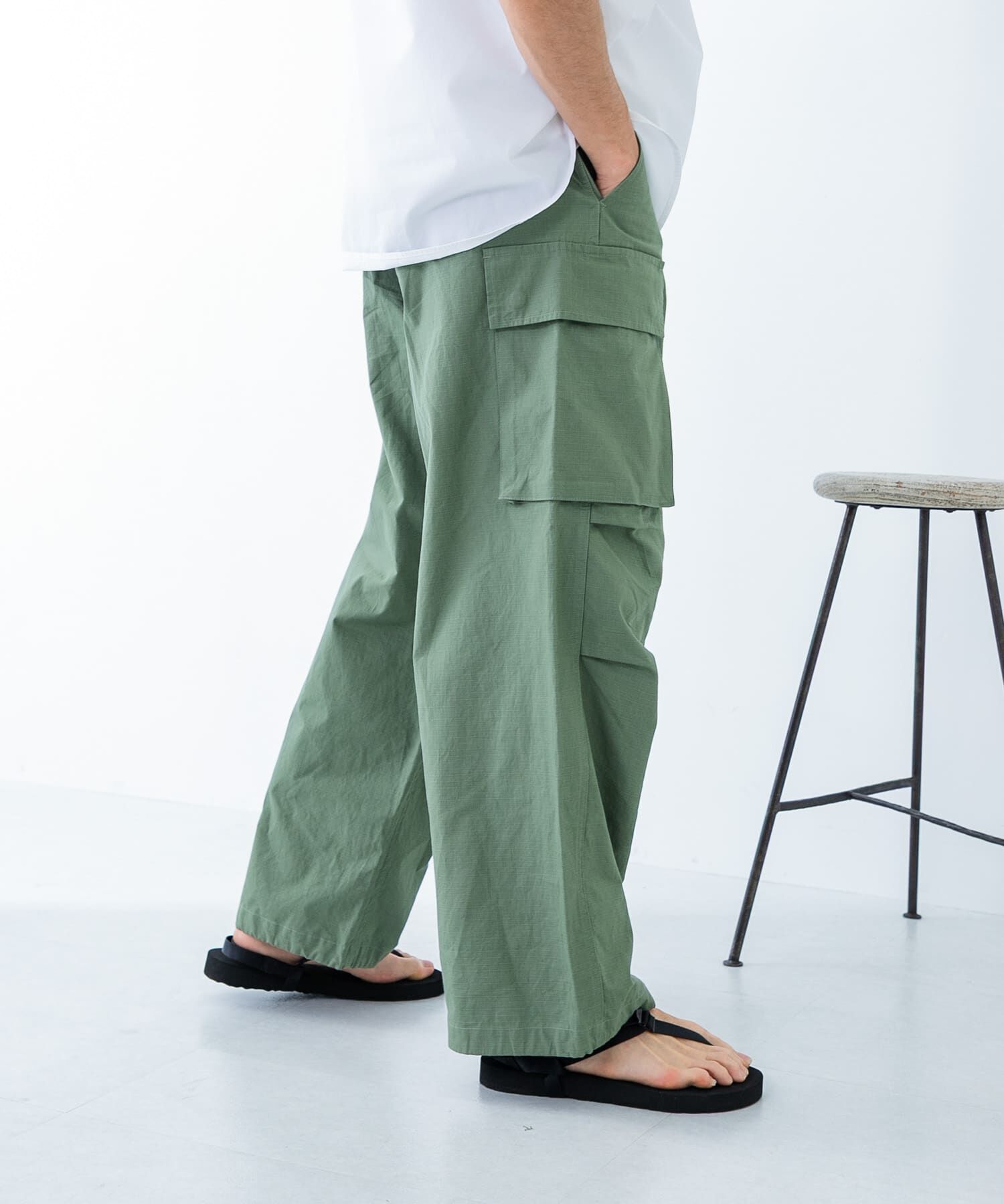 URBAN RESEARCH「URBAN RESEARCH iD　コットンリップストップカーゴパンツ」|その他|