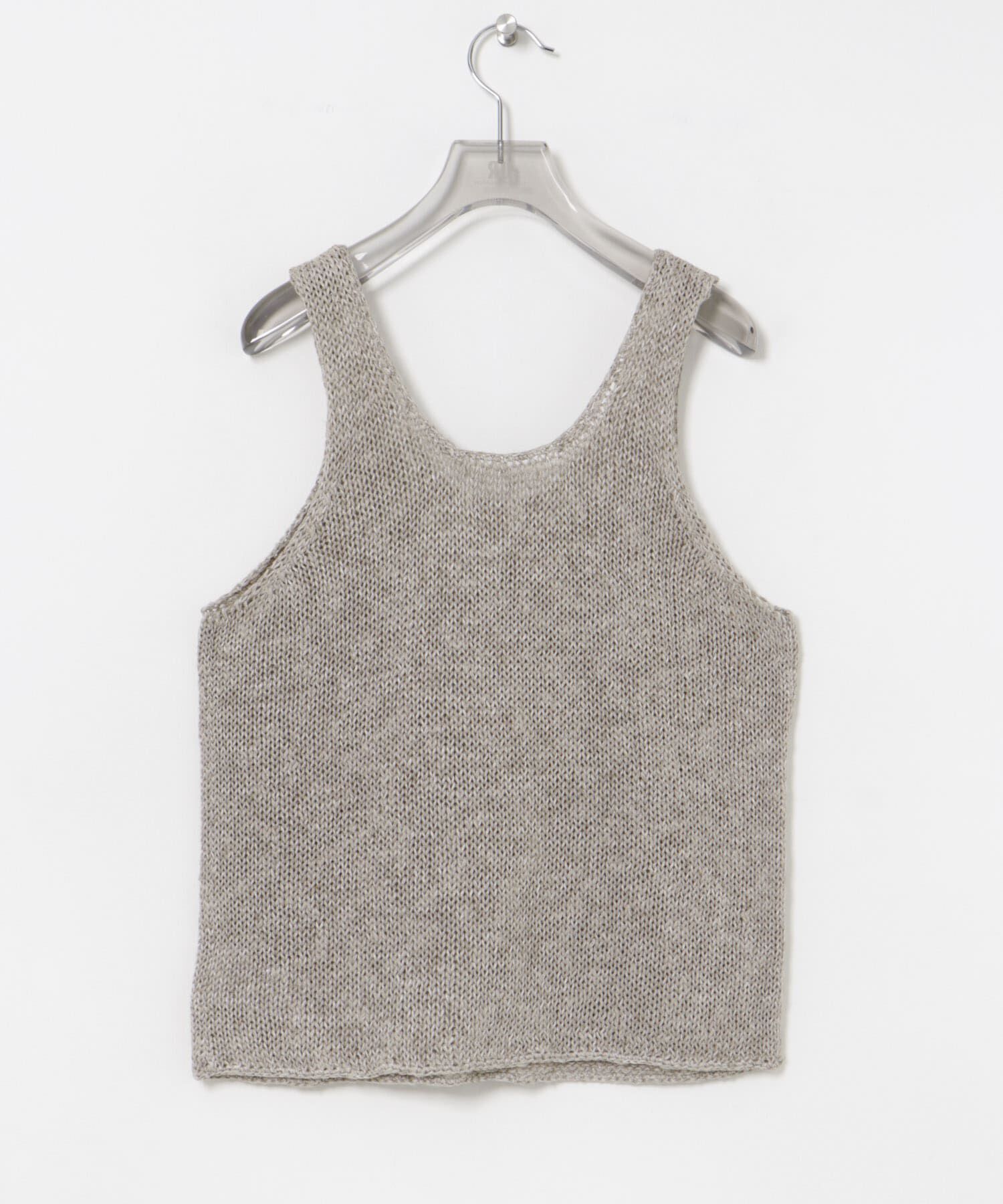 URBAN RESEARCH「リネン混ノースリーブニット」|ニット・セーター|