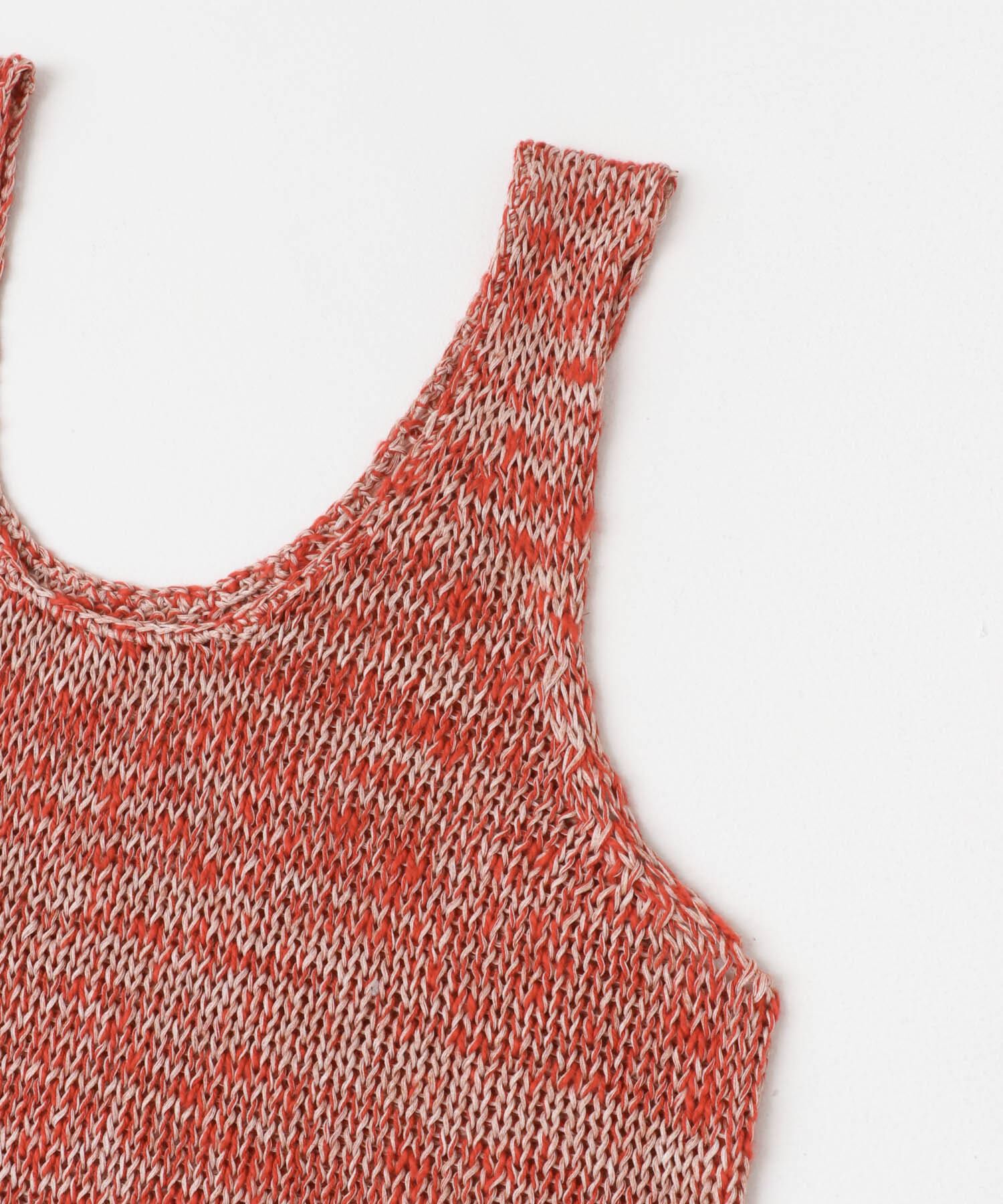 URBAN RESEARCH「リネン混ノースリーブニット」|ニット・セーター|