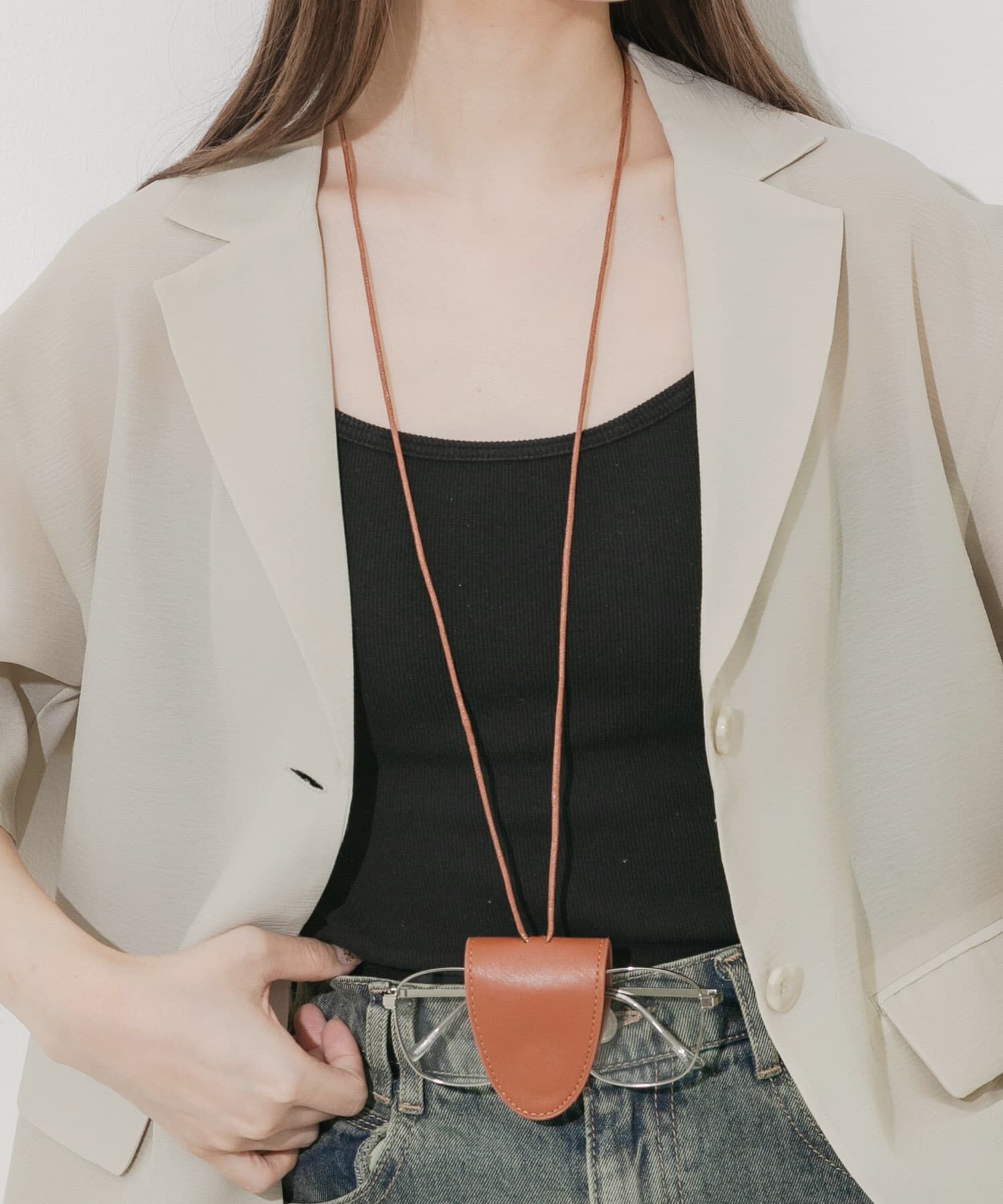 SMELLY「マグネットメガネホルダー」|メガネ|