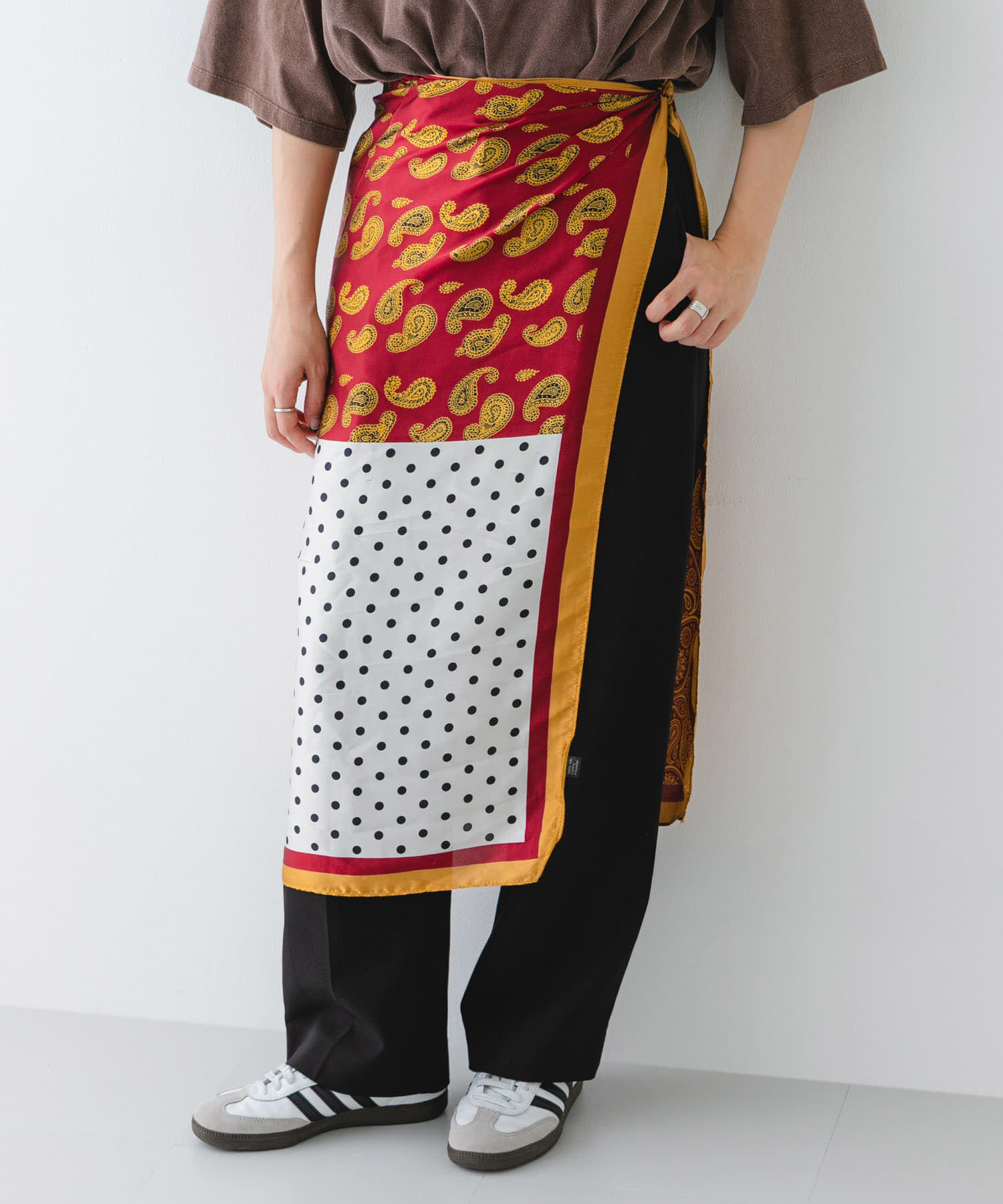 RODE SKO「ドットペイズリースカーフ」|バンダナ・スカーフ|