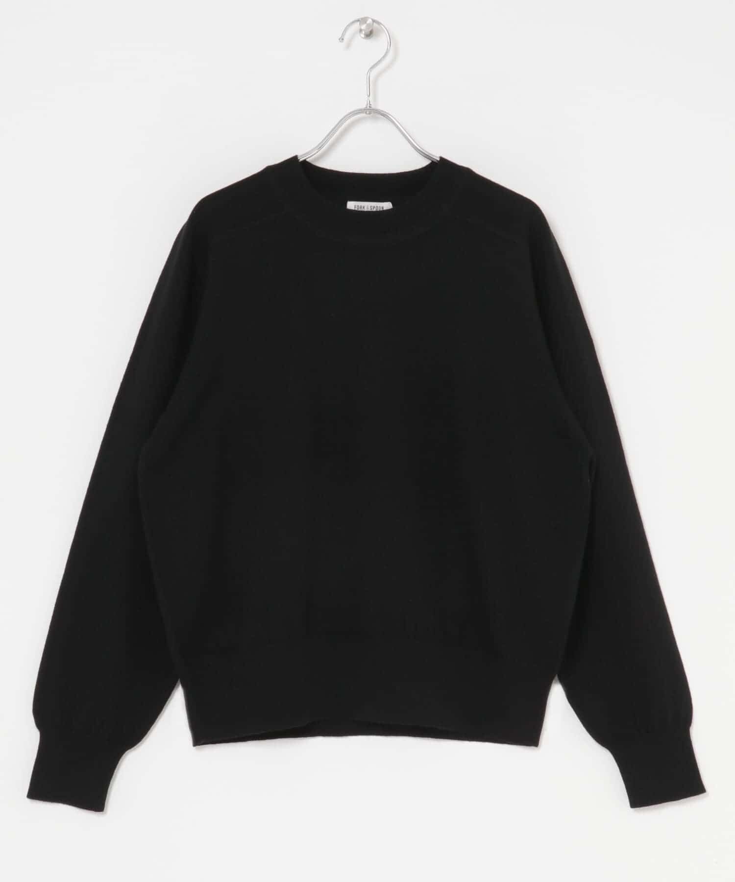URBAN RESEARCH DOORS「FORK&SPOON　コットンウールクルーネックニット」|ニット・セーター|