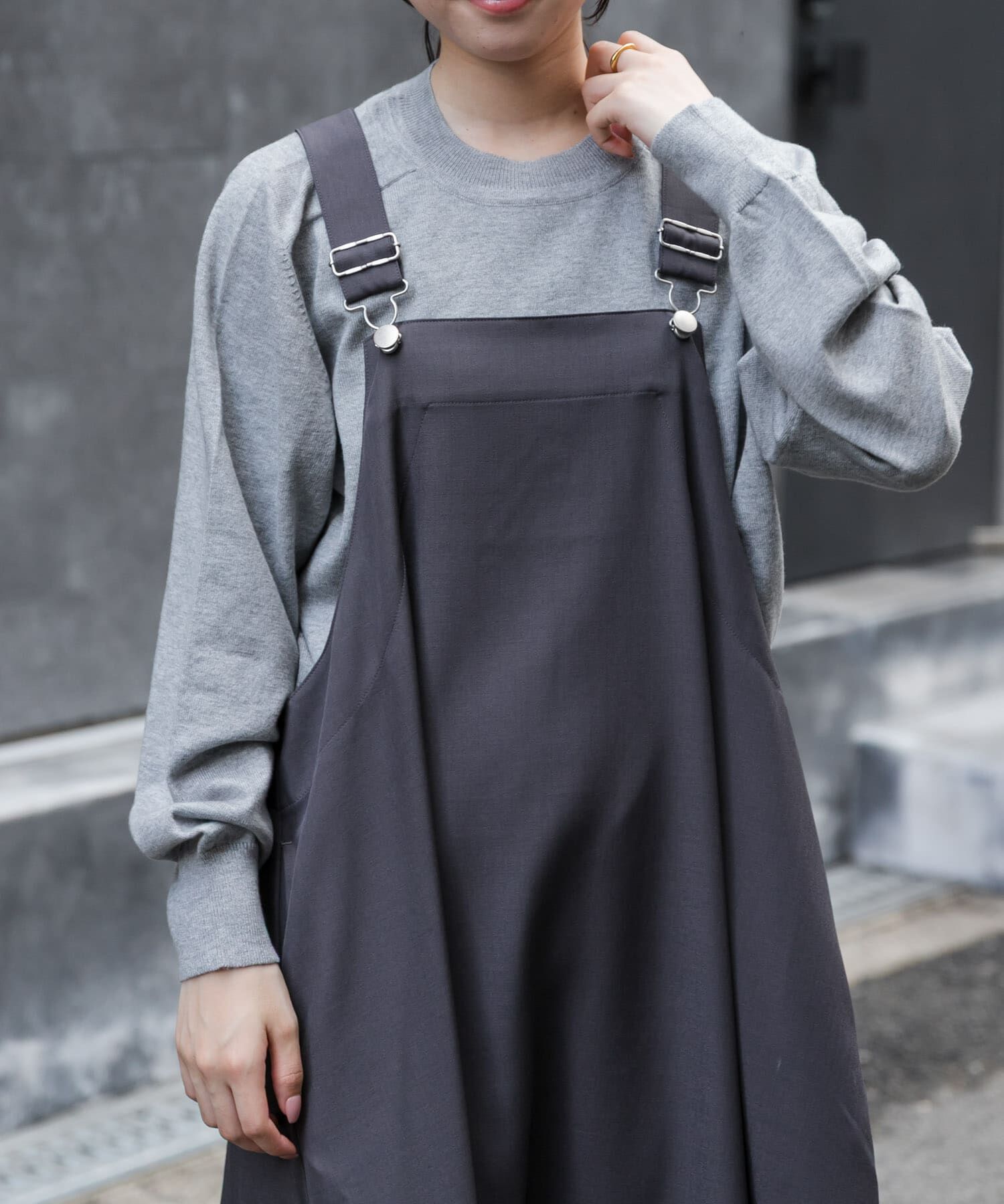 URBAN RESEARCH DOORS「FORK&SPOON　コットンウールクルーネックニット」|ニット・セーター|