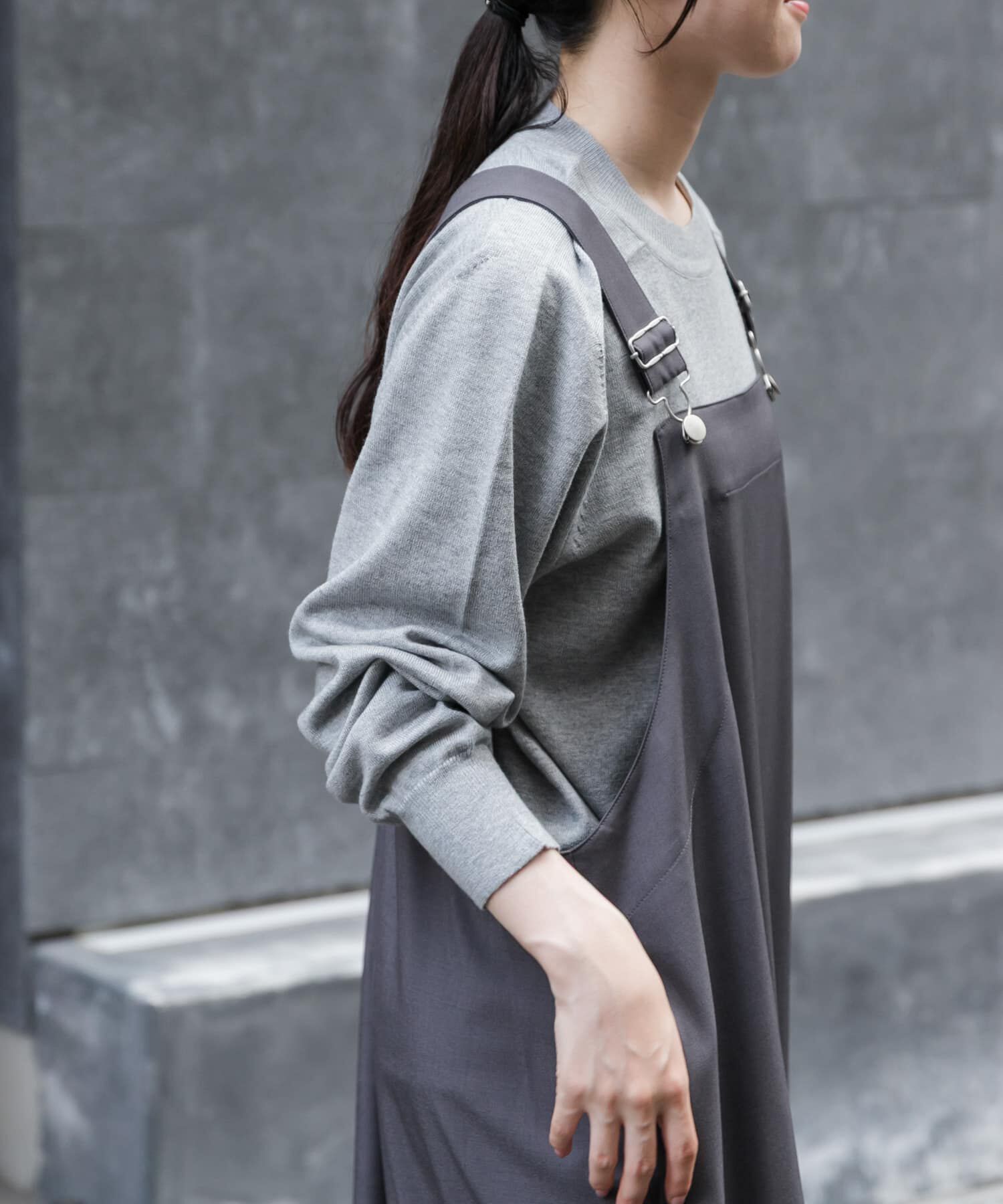 URBAN RESEARCH DOORS「FORK&SPOON　コットンウールクルーネックニット」|ニット・セーター|