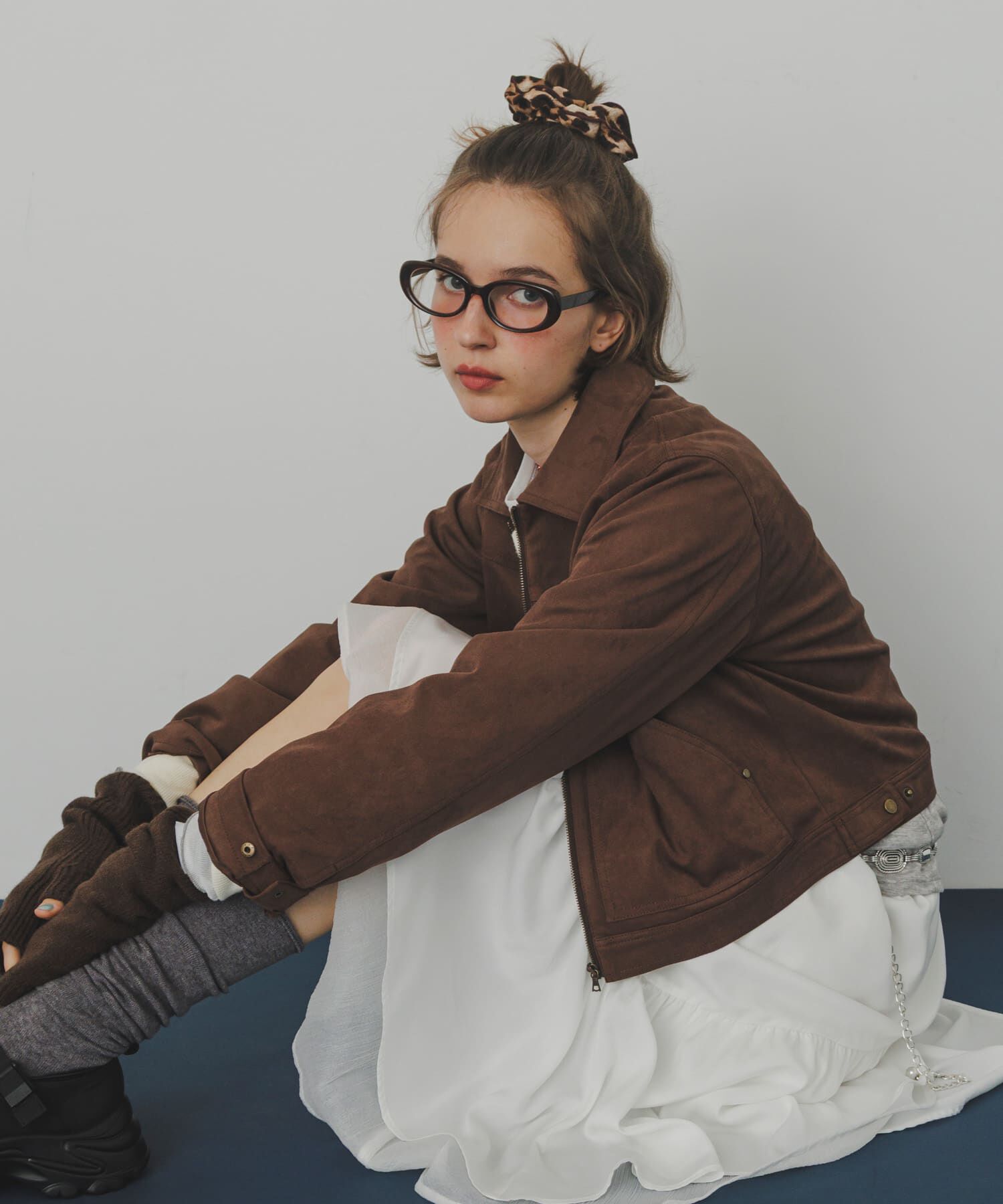 SMELLY「オーバルダテメガネ」|メガネ|