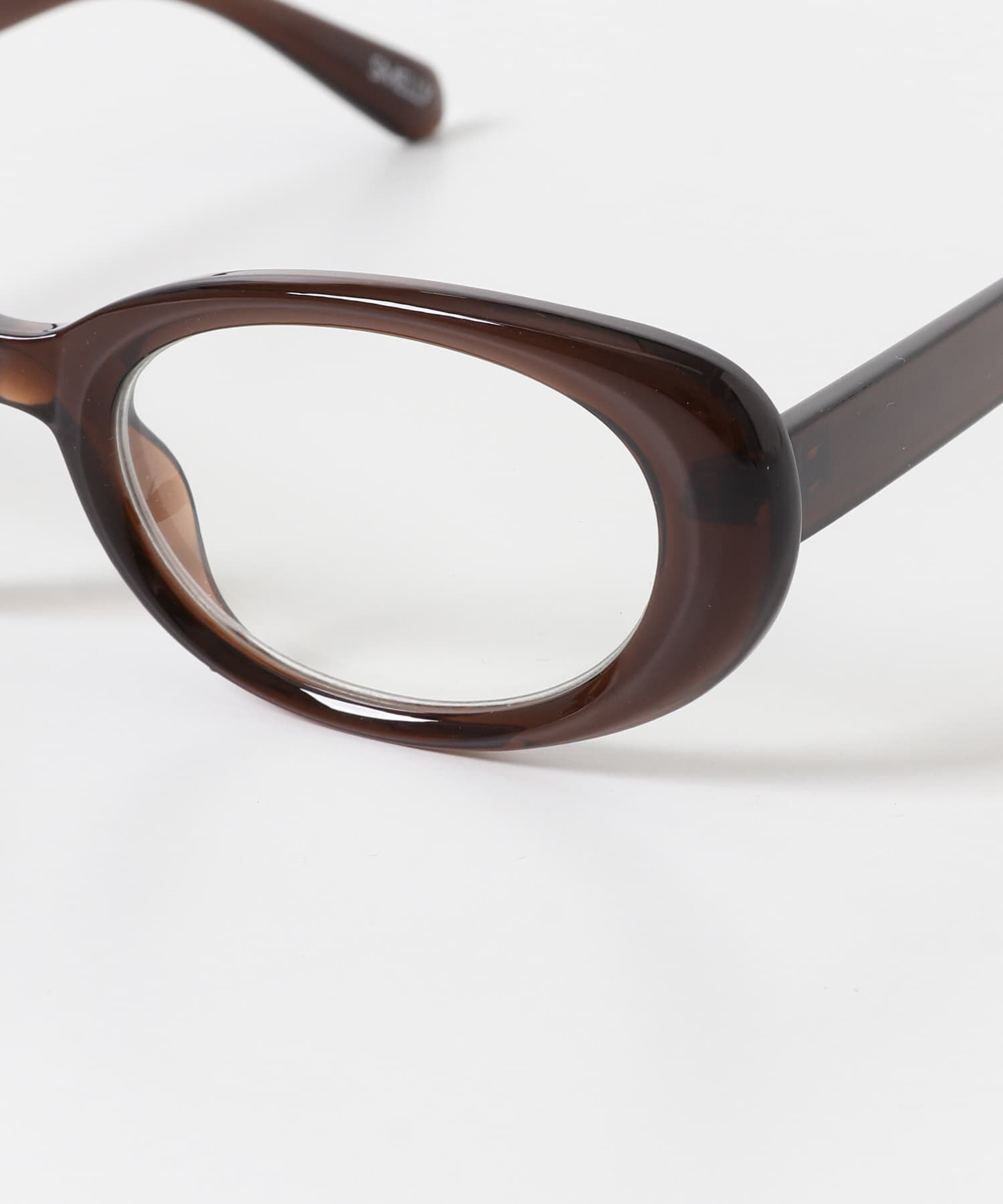 SMELLY「オーバルダテメガネ」|メガネ|