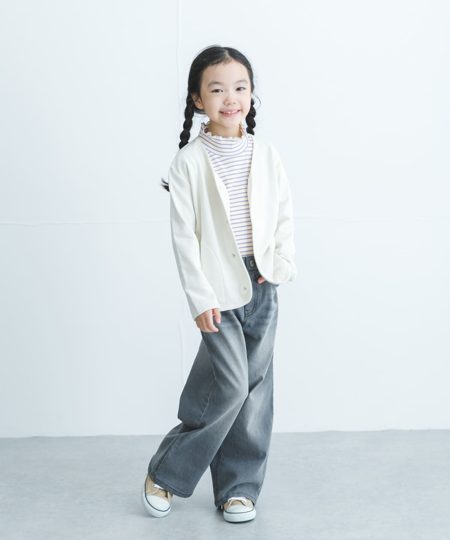URBAN RESEARCH DOORS「裏毛Vネックカーディガン(KIDS)」|その他|
