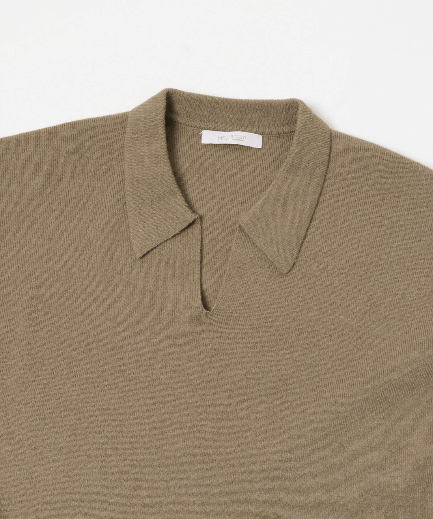 URBAN RESEARCH ROSSO「F by ROSSO　ウォッシャブル抗ピルニット+スカート」|ニット・セーター|