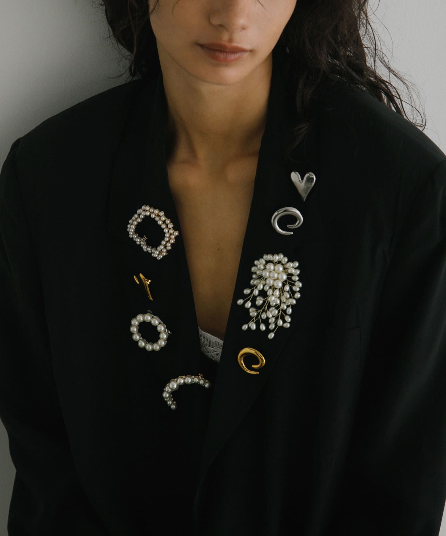 URBAN RESEARCH「decor『デコール』　Broach maru pearl」|ブローチ・コサージュ|