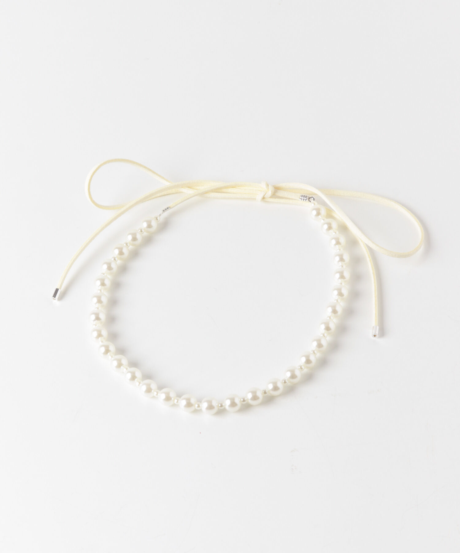 SMELLY「パールコードチョーカーネックレス」|ネックレス|