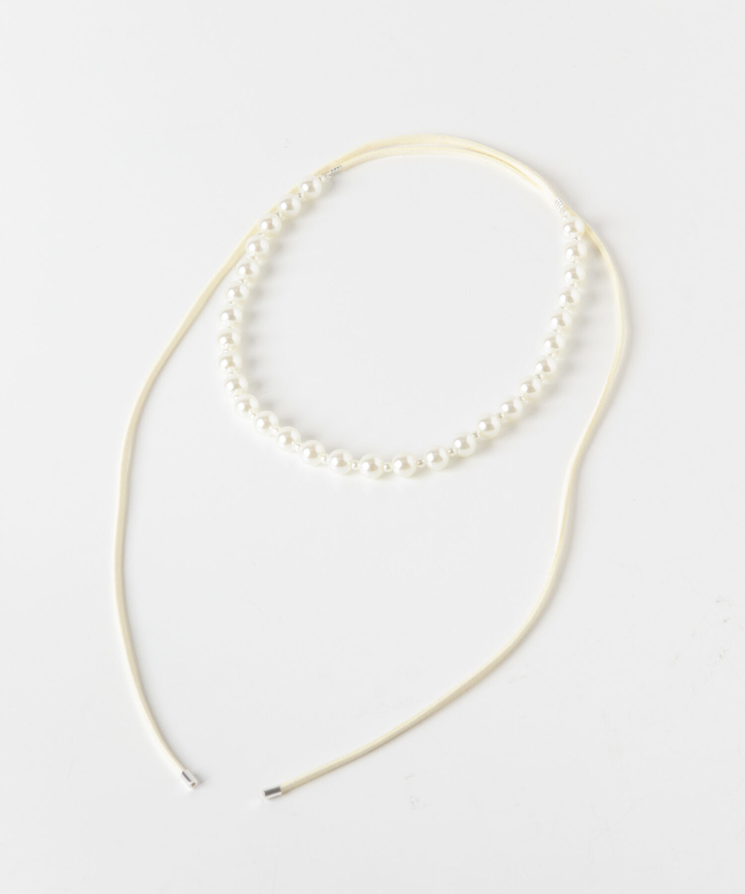 SMELLY「パールコードチョーカーネックレス」|ネックレス|