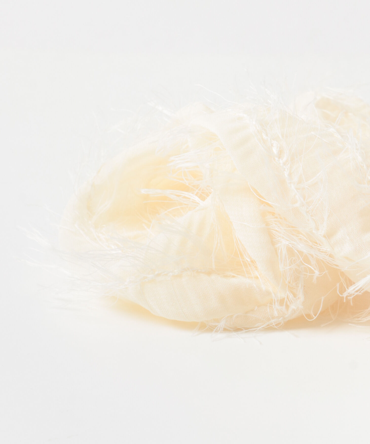 SMELLY「シアーフリンジシュシュ」|ヘアゴム・シュシュ|