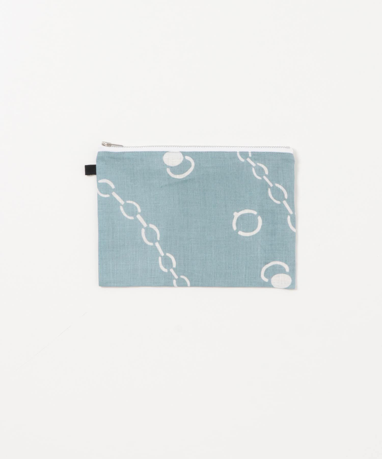 URBAN RESEARCH「『別注』山崎菜穂子&times;URBAN RESEARCH　ポーチ　ブルー」|ポーチ|