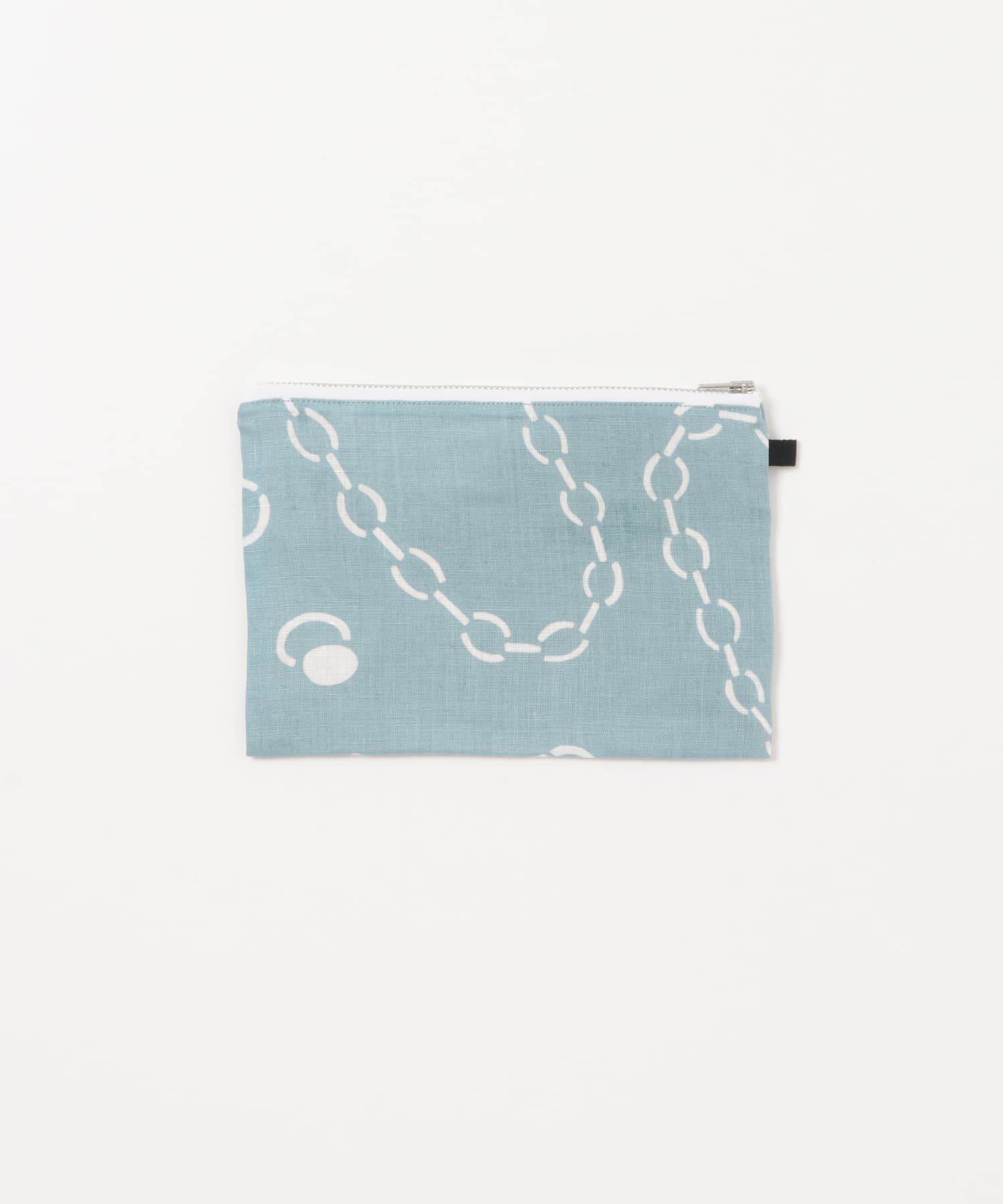 URBAN RESEARCH「『別注』山崎菜穂子&times;URBAN RESEARCH　ポーチ　ブルー」|ポーチ|