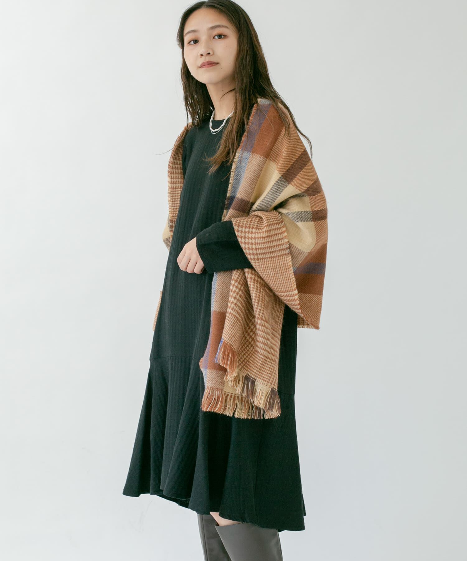  「ガーゼペプラムワンピース」|ワンピース|