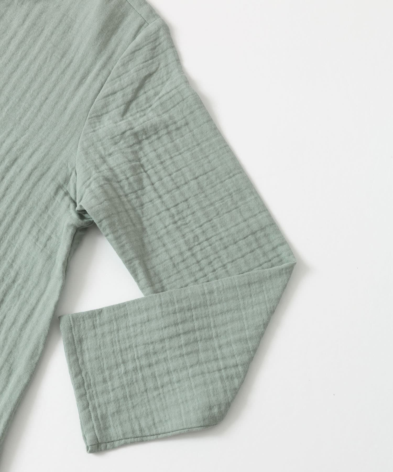  「ガーゼペプラムワンピース」|ワンピース|