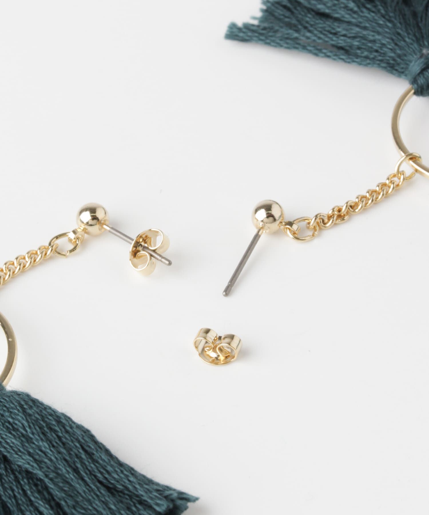  「ボリュームタッセルピアス&there4;」|ピアス|