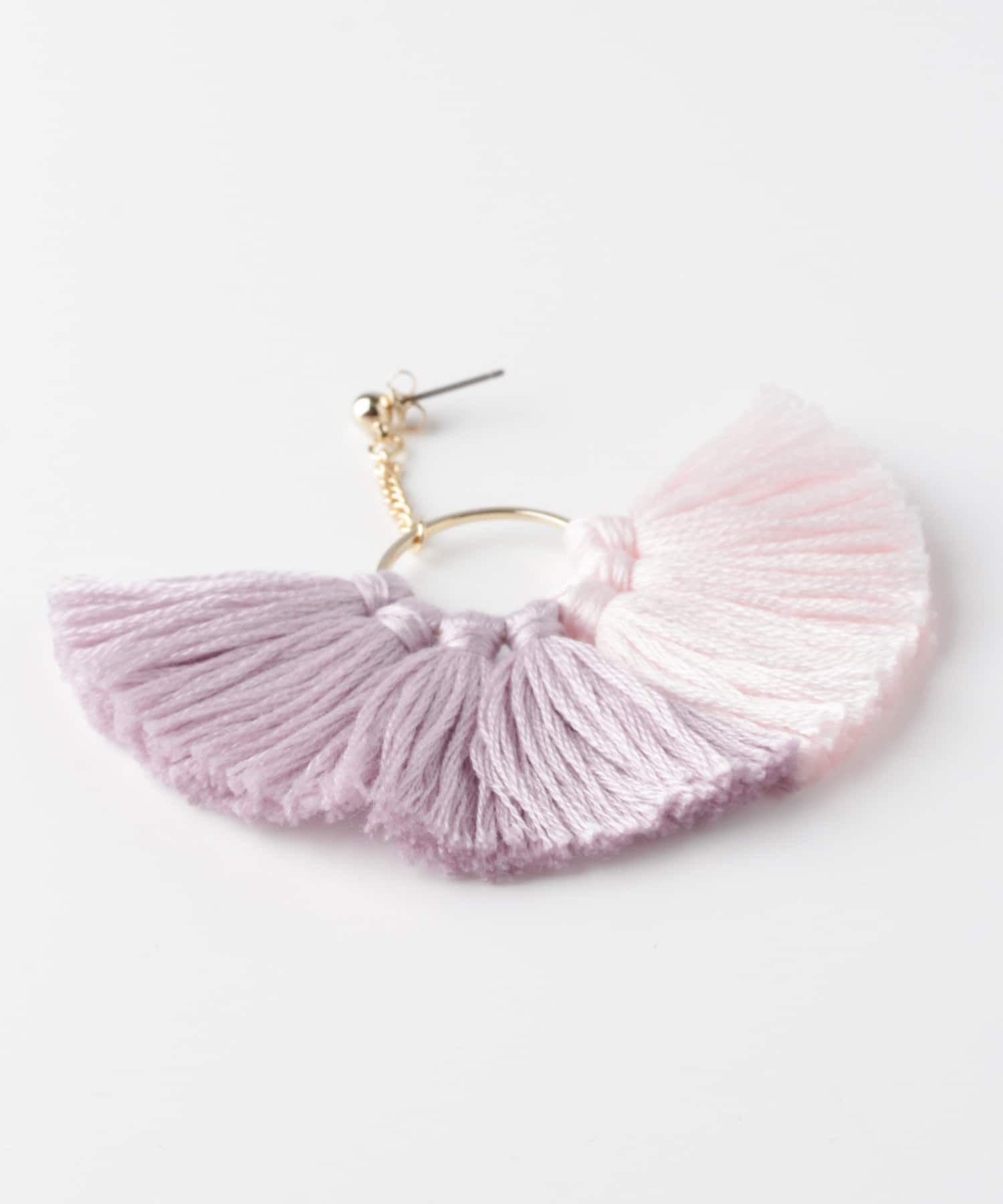  「ボリュームタッセルピアス&there4;」|ピアス|