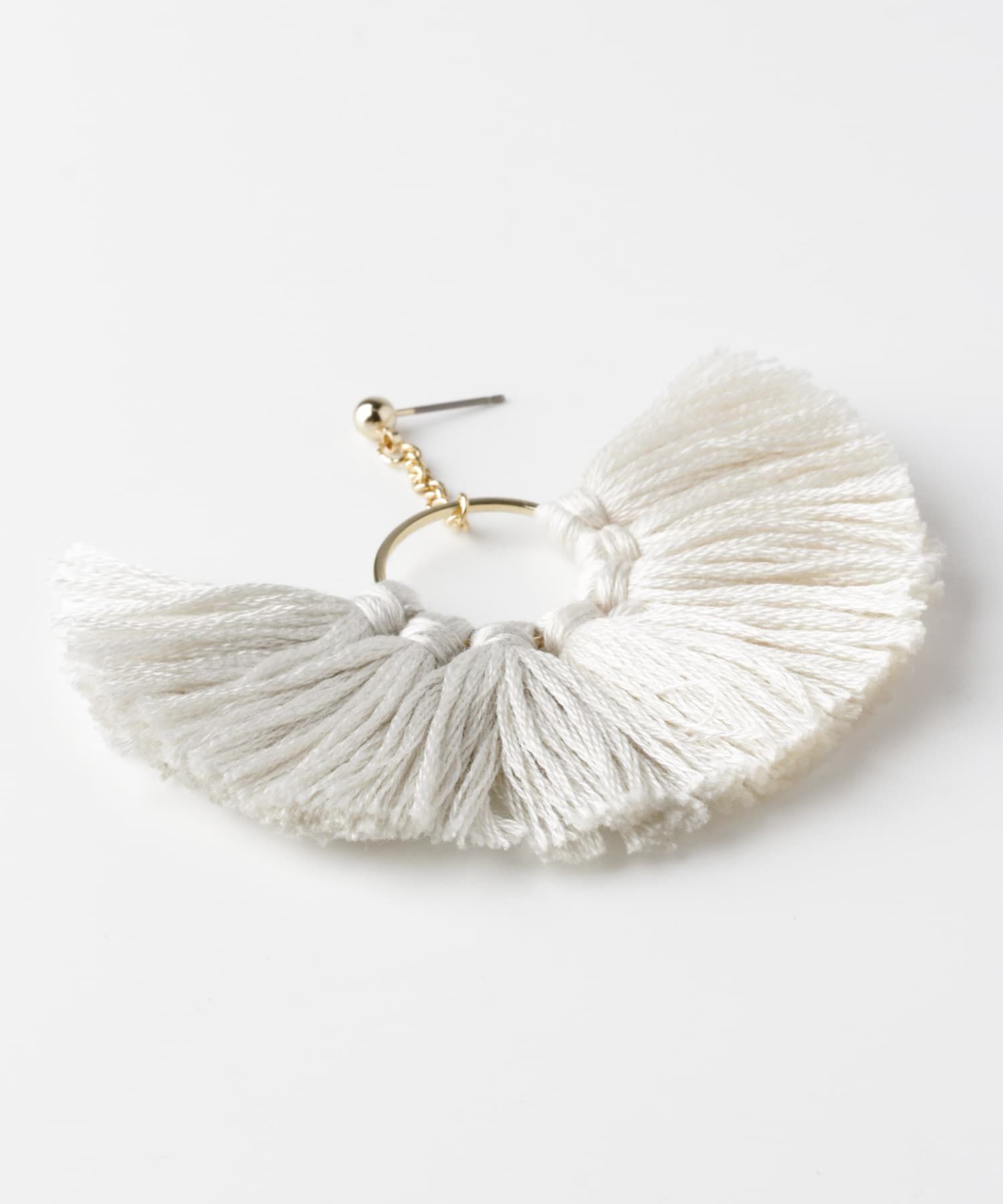  「ボリュームタッセルピアス&there4;」|ピアス|