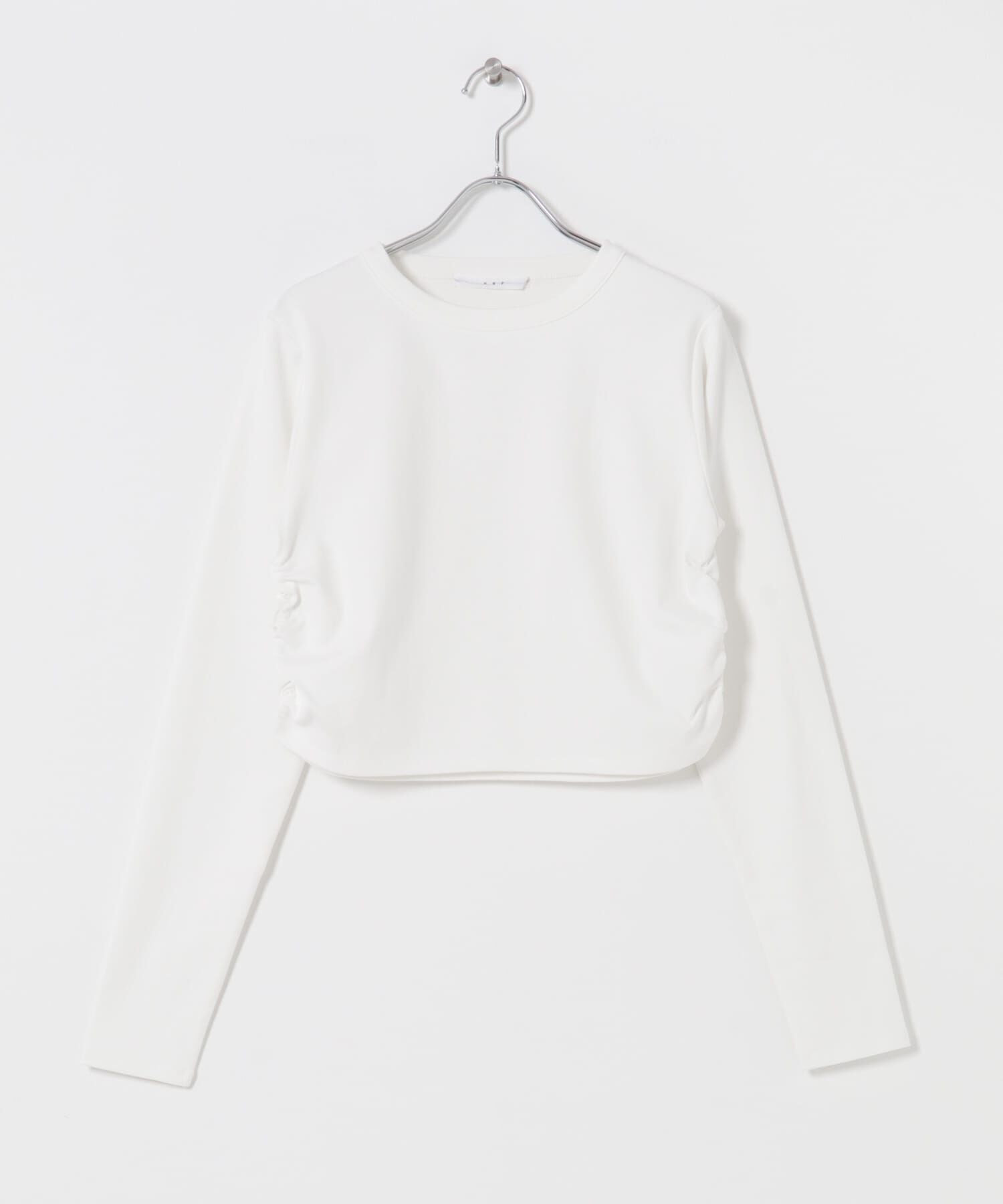  「クロップドロンTEE」|Tシャツ・カットソー|