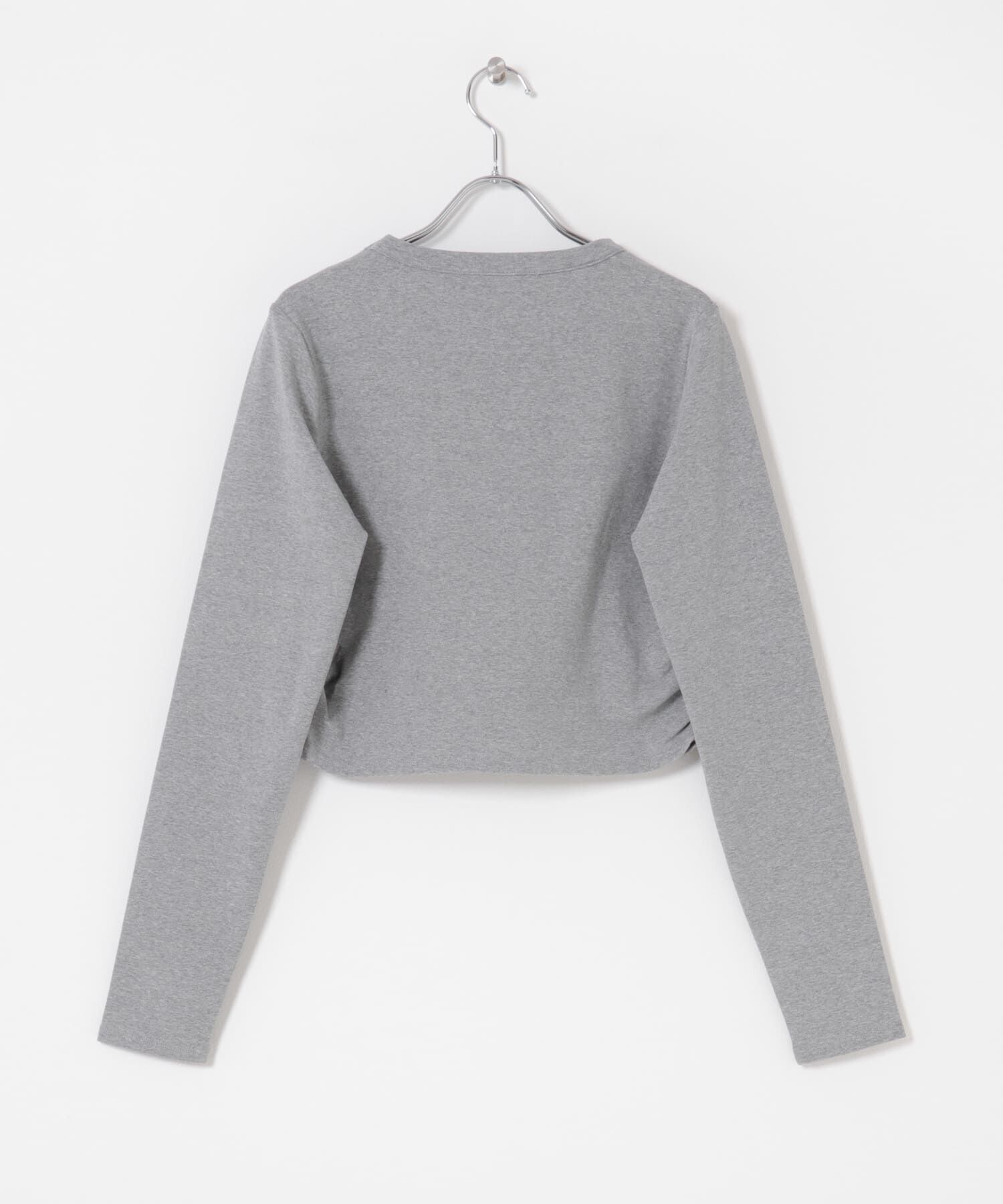  「クロップドロンTEE」|Tシャツ・カットソー|