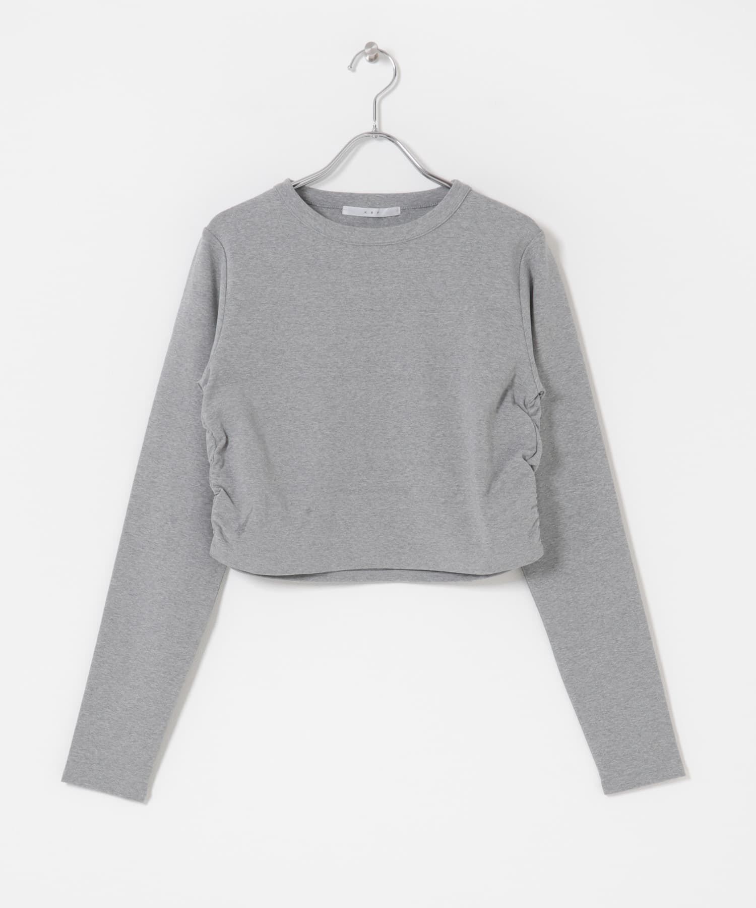  「クロップドロンTEE」|Tシャツ・カットソー|