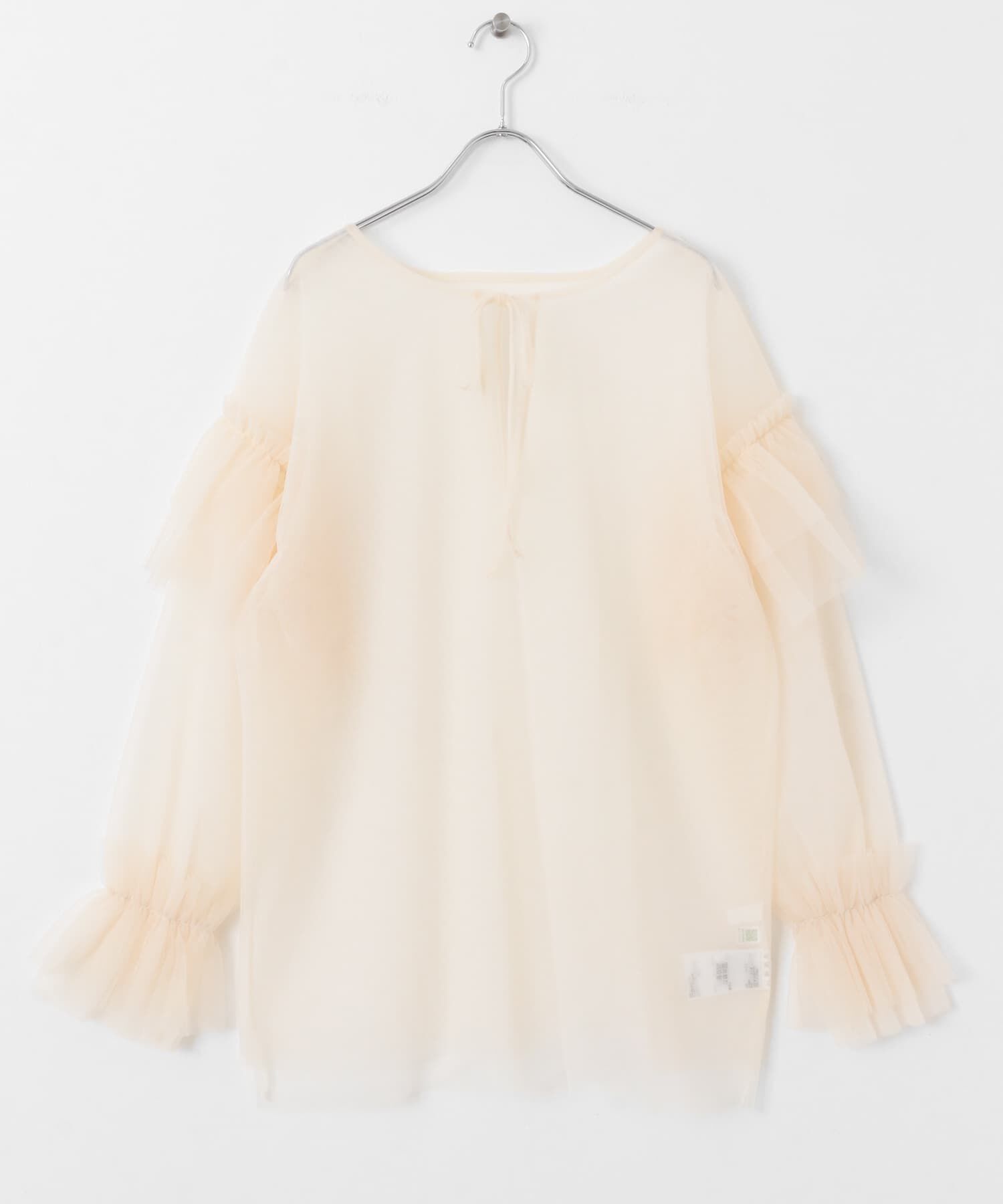 SENSE OF PLACE by URBAN RESEARCH「シアーチュールフリルトップ」|シャツ・ブラウス|