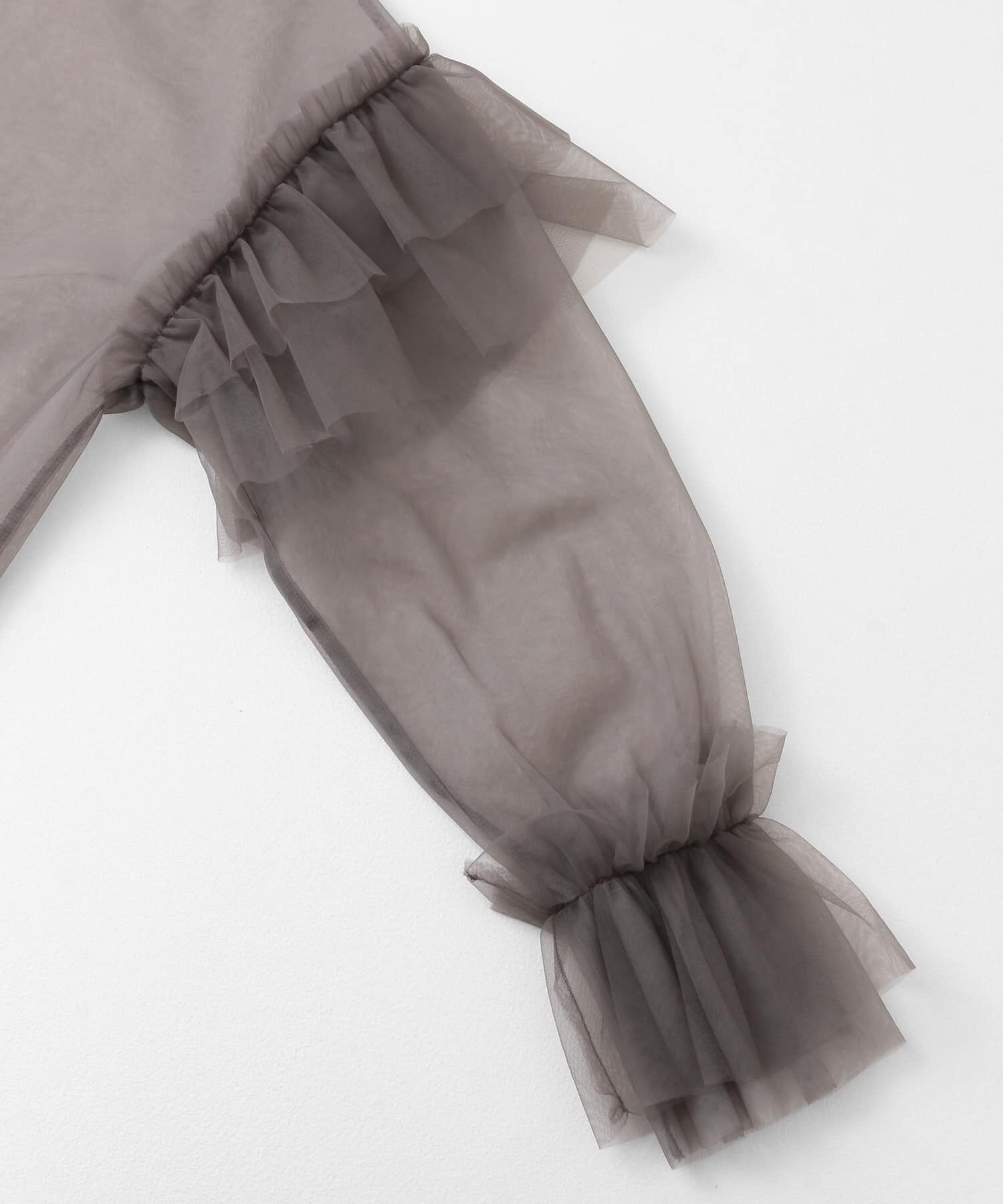 SENSE OF PLACE by URBAN RESEARCH「シアーチュールフリルトップ」|シャツ・ブラウス|