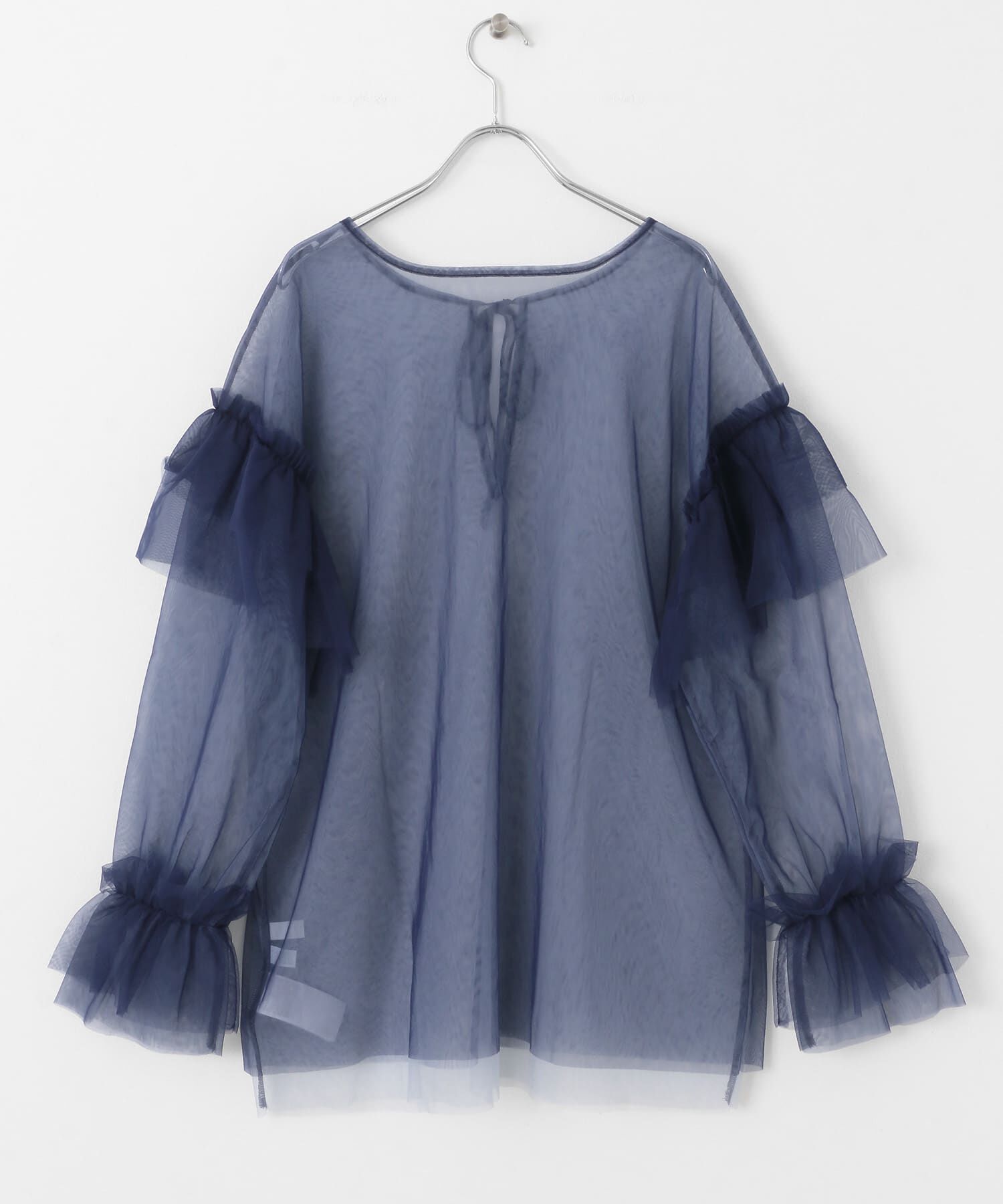 SENSE OF PLACE by URBAN RESEARCH「シアーチュールフリルトップ」|シャツ・ブラウス|