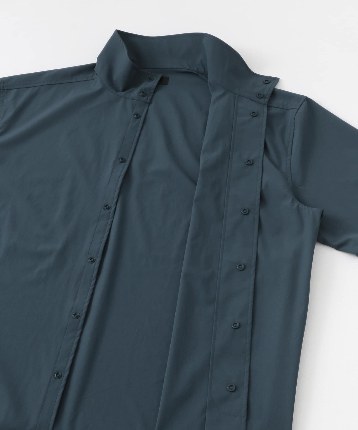 SENSE OF PLACE by URBAN RESEARCH「Uiscel　4wayストレッチサイドジップルーズシャツ」|シャツ・ブラウス|