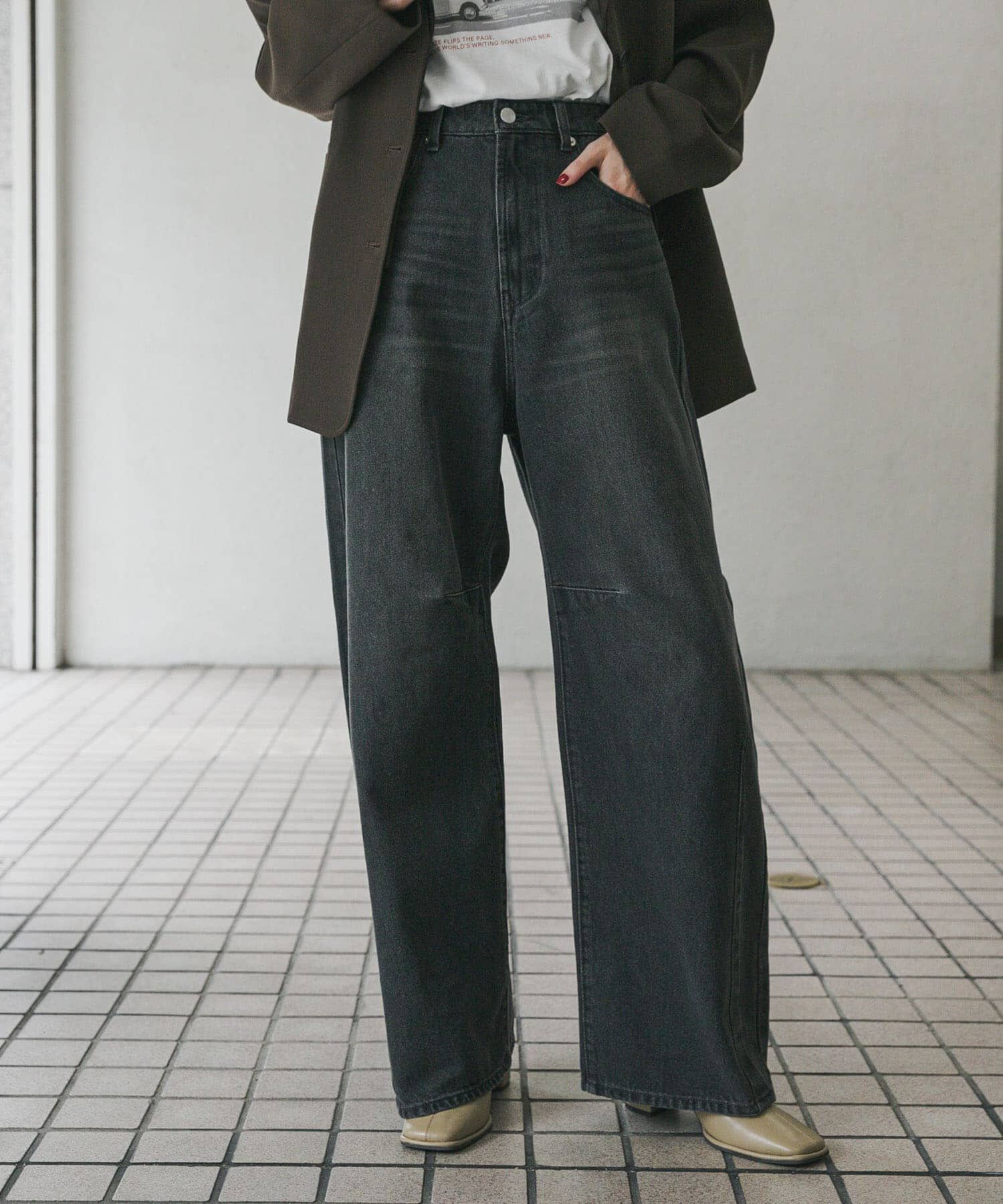 SENSE OF PLACE by URBAN RESEARCH「カーブデニム」|デニム|