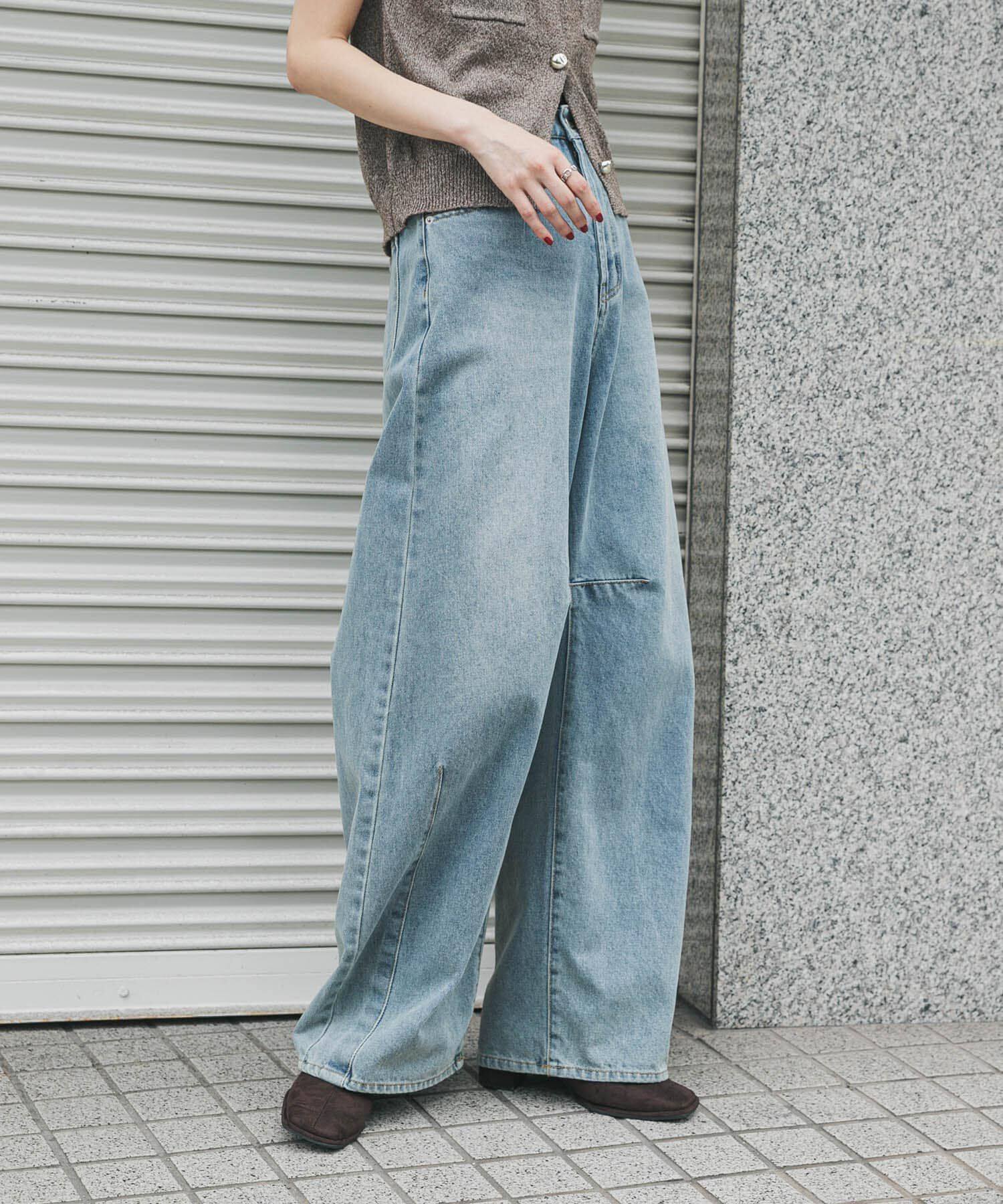 SENSE OF PLACE by URBAN RESEARCH「カーブデニム」|デニム|