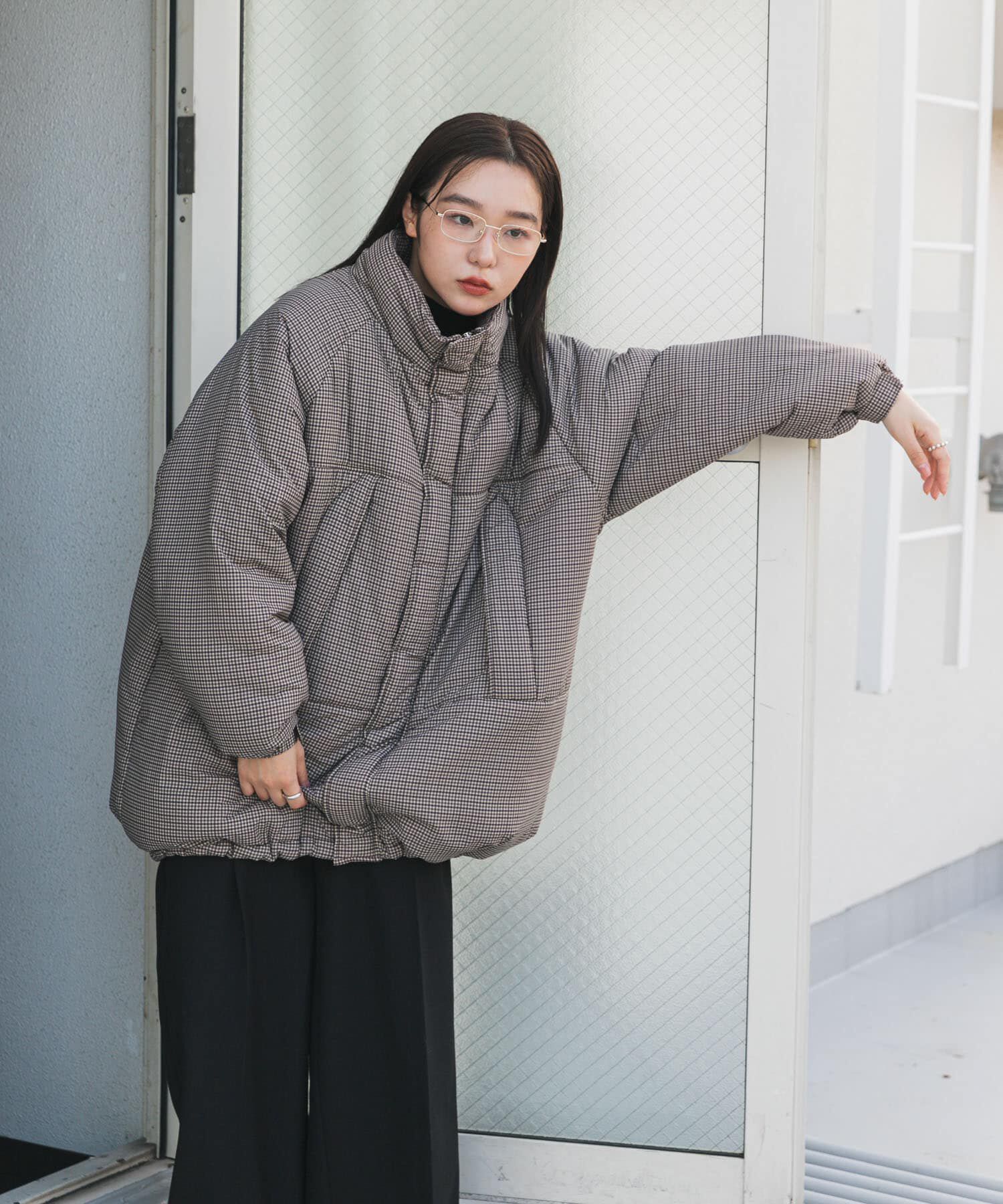 SENSE OF PLACE by URBAN RESEARCH「『撥水』『UR TECH』モンスターコート」|ダウン|ブラウン系その他