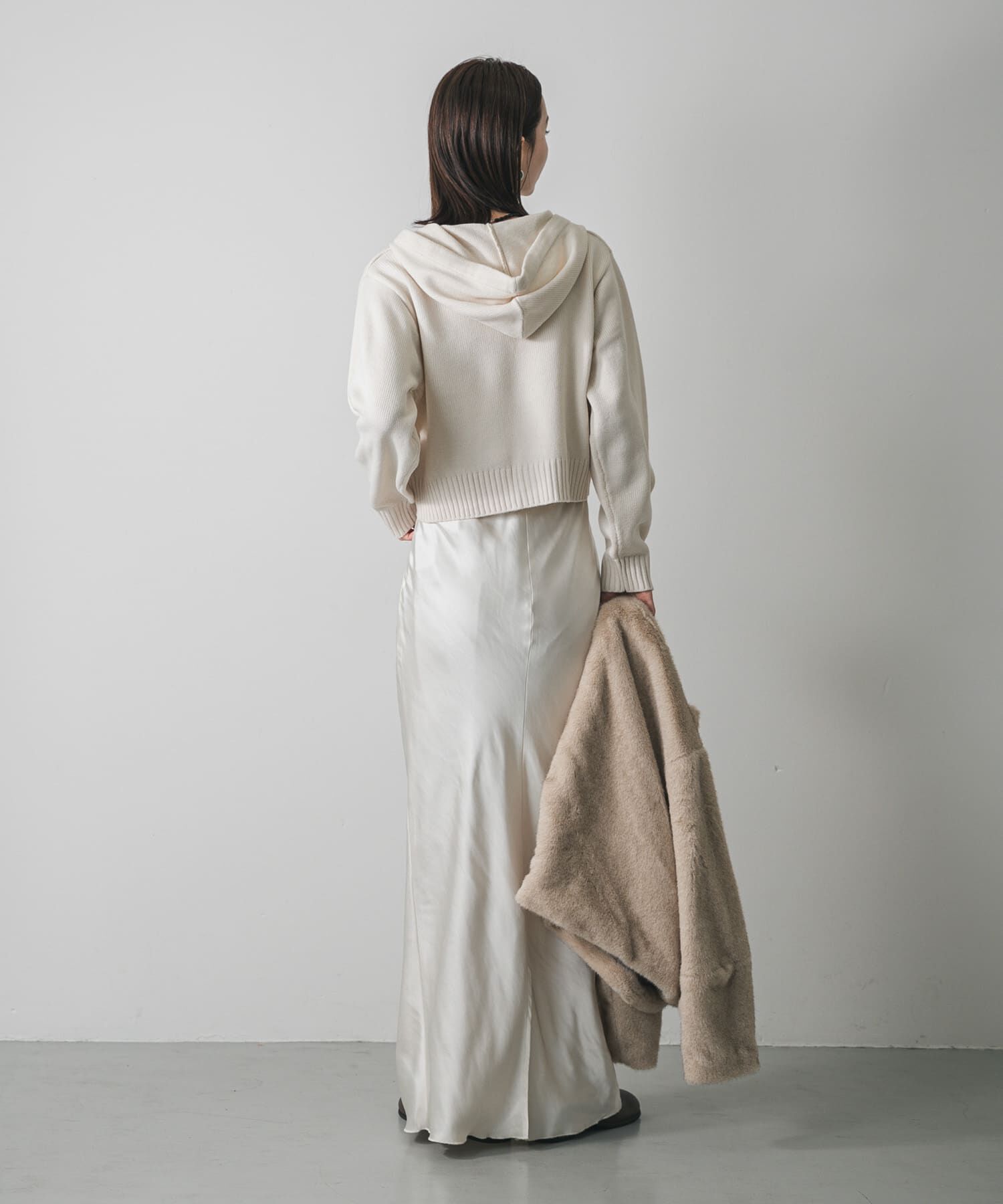 SENSE OF PLACE by URBAN RESEARCH「コンパクトフーディセーター」|ニット・セーター|