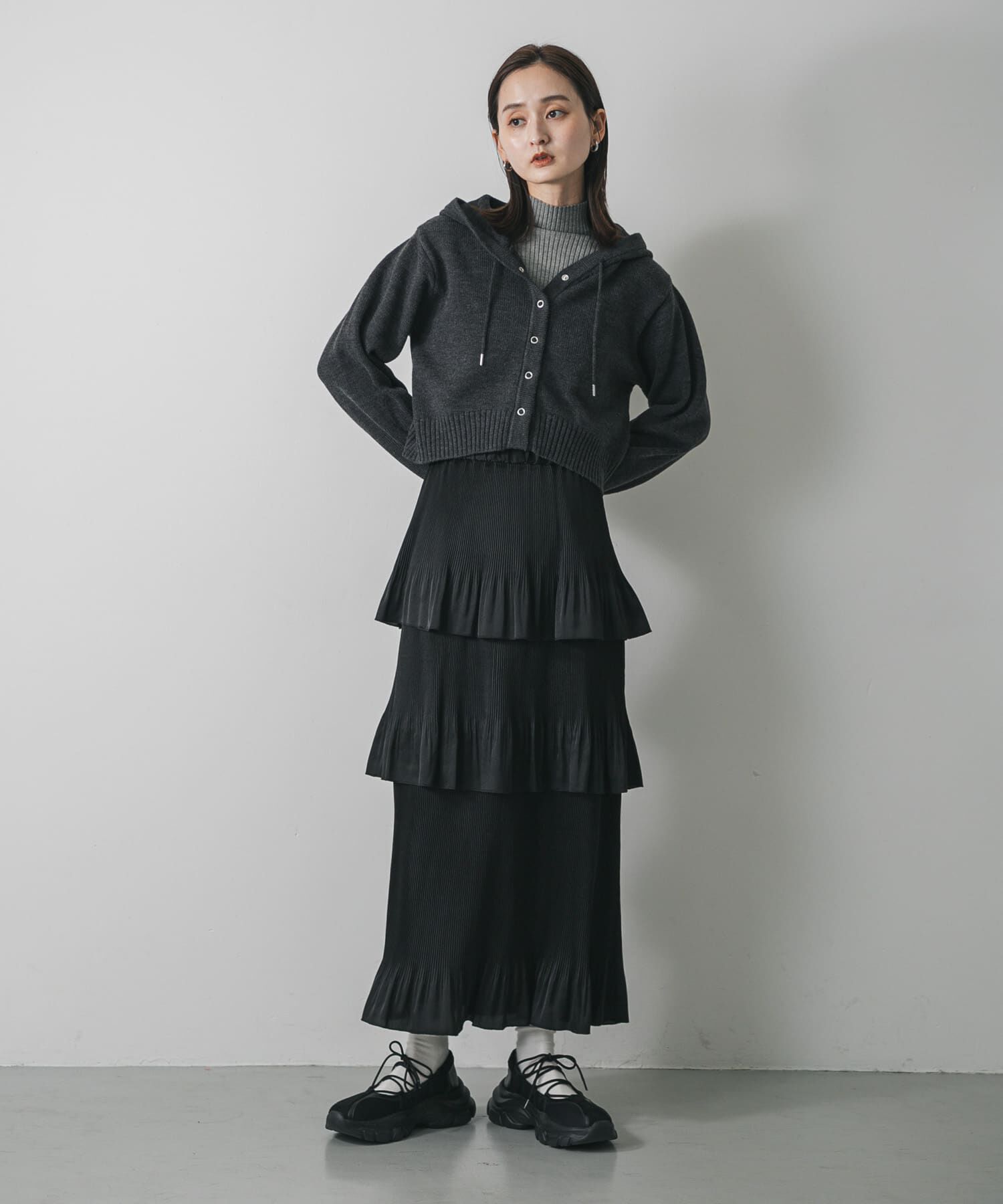 SENSE OF PLACE by URBAN RESEARCH「コンパクトフーディセーター」|ニット・セーター|