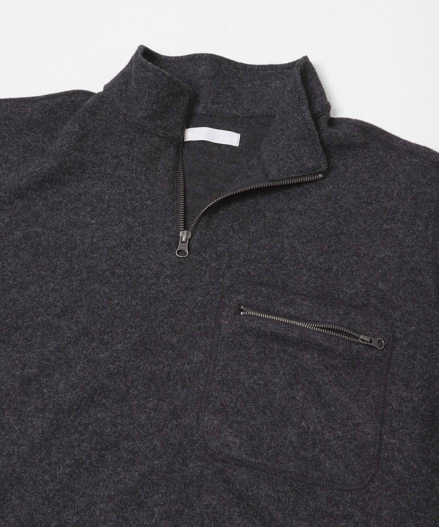 SENSE OF PLACE by URBAN RESEARCH「ウールジャージハーフZIP」|Tシャツ・カットソー|