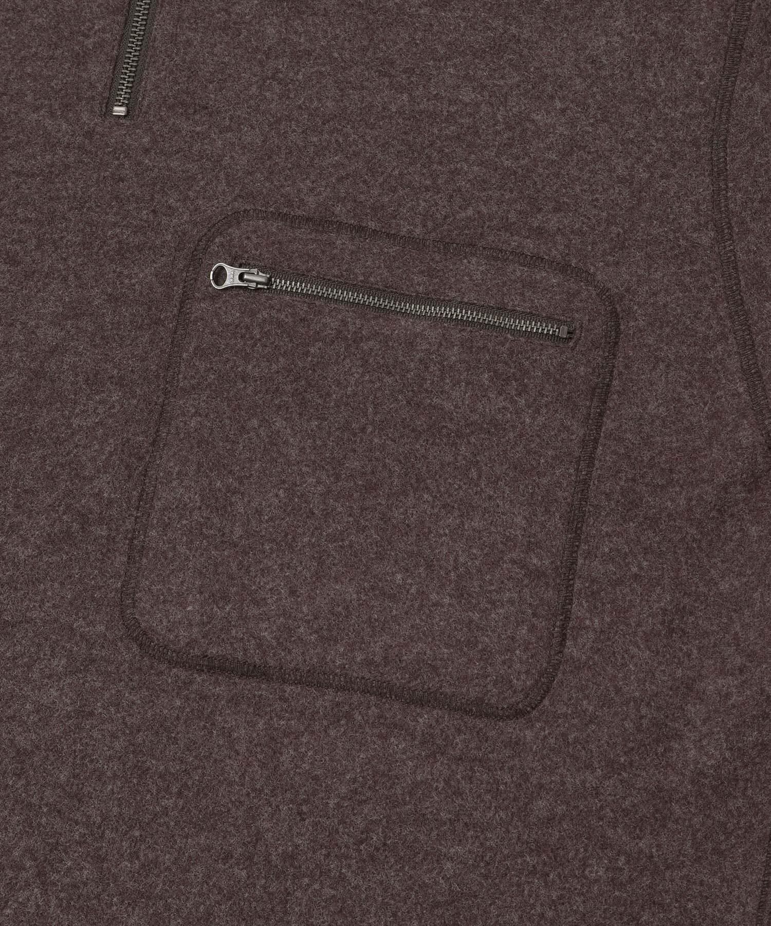 SENSE OF PLACE by URBAN RESEARCH「ウールジャージハーフZIP」|Tシャツ・カットソー|