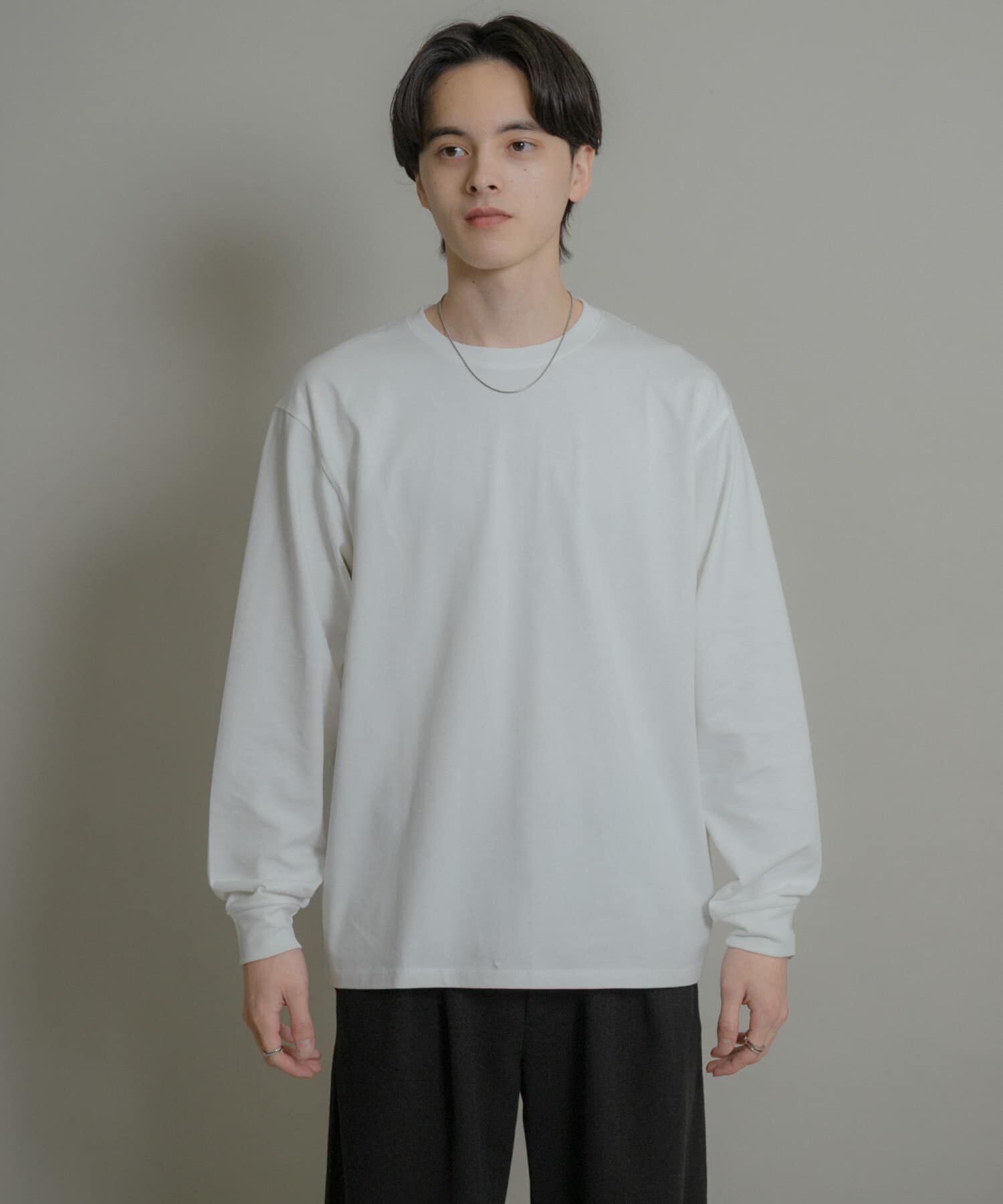 SENSE OF PLACE by URBAN RESEARCH「ベーシッククルーネックロングTシャツ」|Tシャツ・カットソー|