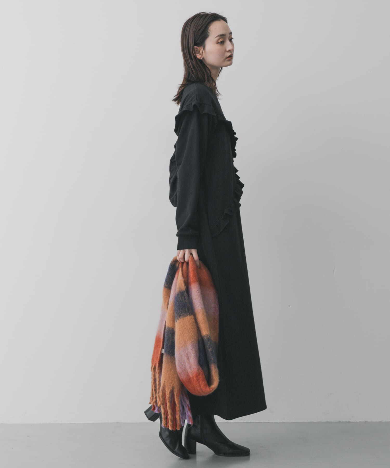 SENSE OF PLACE by URBAN RESEARCH「フリルカットワンピース」|ワンピース|