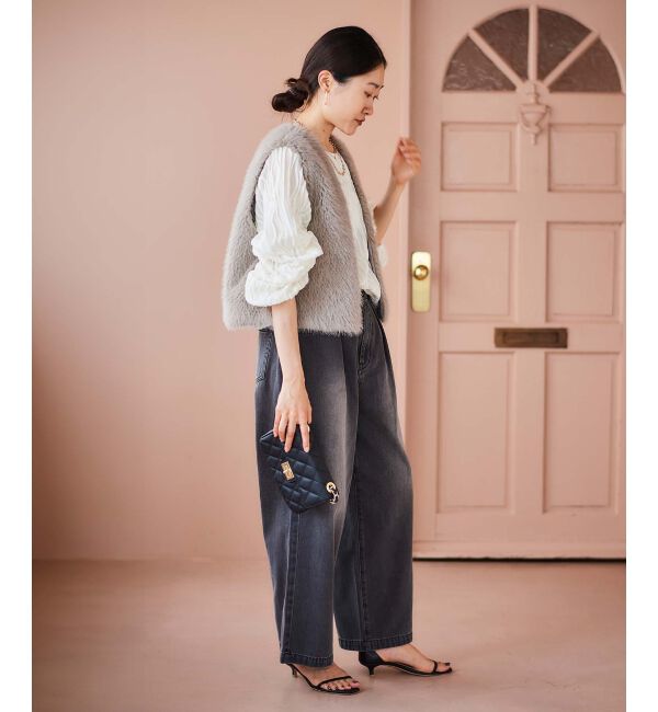 le.coeur blanc「ウェーブデザインカットソー」|Tシャツ・カットソー|