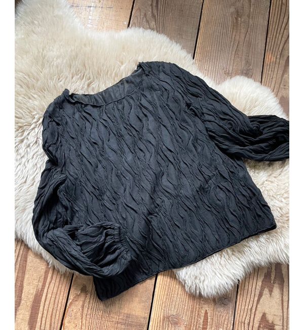 le.coeur blanc「ウェーブデザインカットソー」|Tシャツ・カットソー|