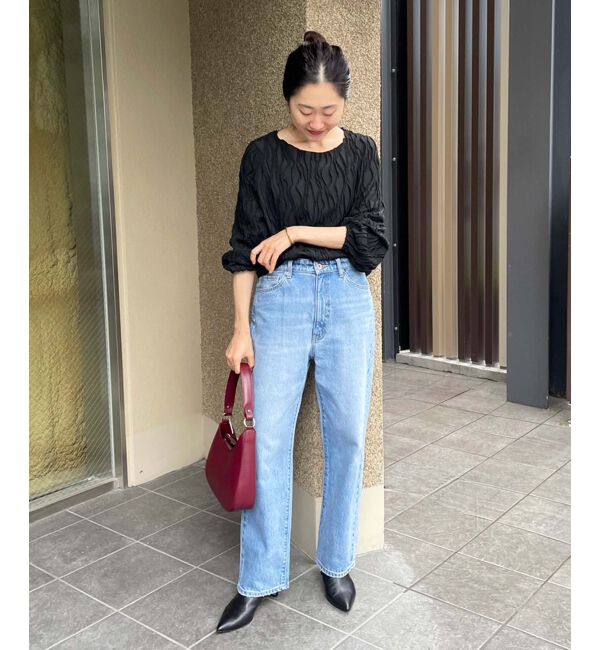 le.coeur blanc「ウェーブデザインカットソー」|Tシャツ・カットソー|