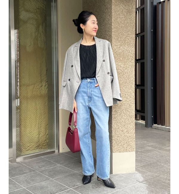 le.coeur blanc「ウェーブデザインカットソー」|Tシャツ・カットソー|