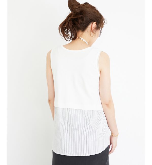  「ストライプレイヤータンク」|タンクトップ|