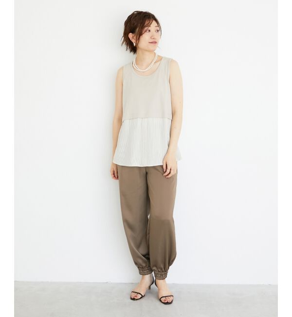  「ストライプレイヤータンク」|タンクトップ|