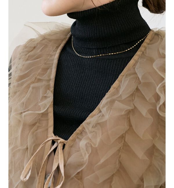  「O ステンレスシンプルネックレス」|ネックレス|