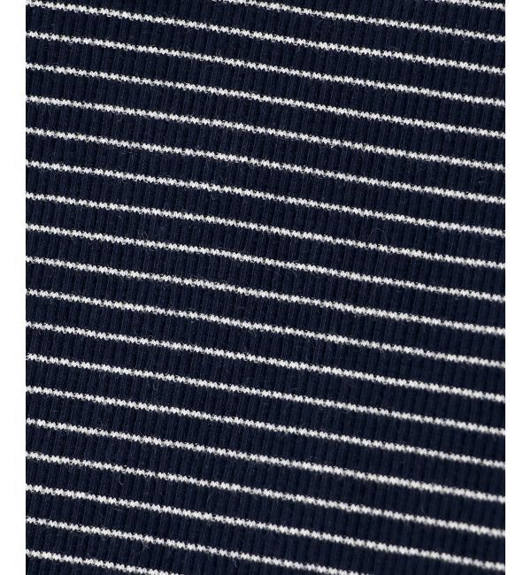 MAJESTICLEGON「ボリュームスリーブボーダートップス」|Tシャツ・カットソー|