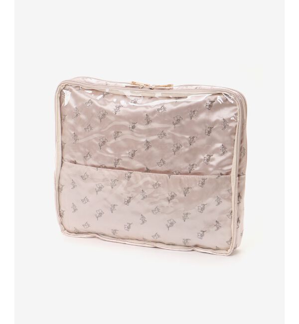 MAJESTICLEGON「サテンフローラルガジェットポーチ」|ポーチ|